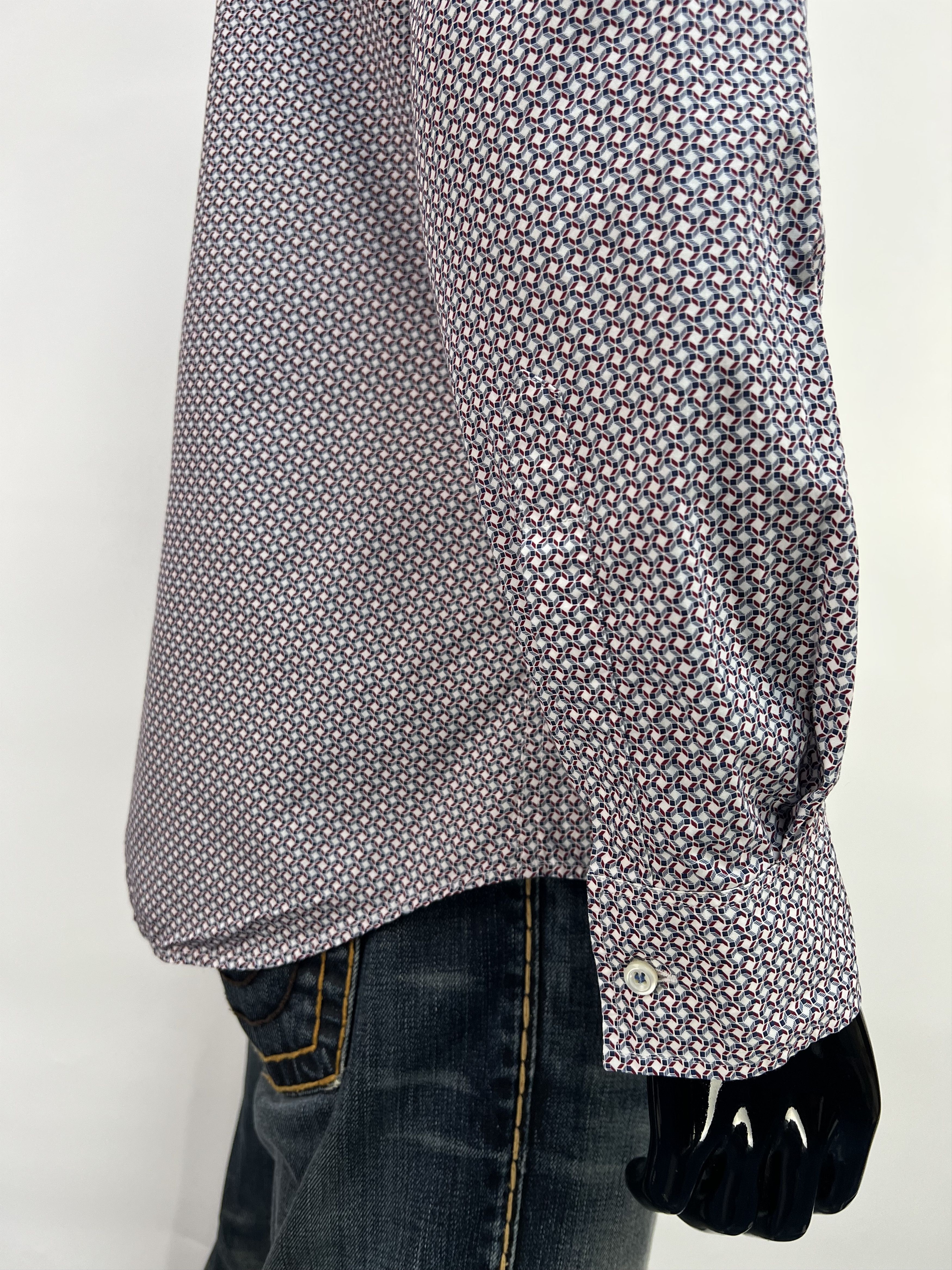 Dsquared2 Dsquared2 Long Sleeve Button Up Shirt Size 50 Size US M / EU 48-50 / 2 - 10 Thumbnail
