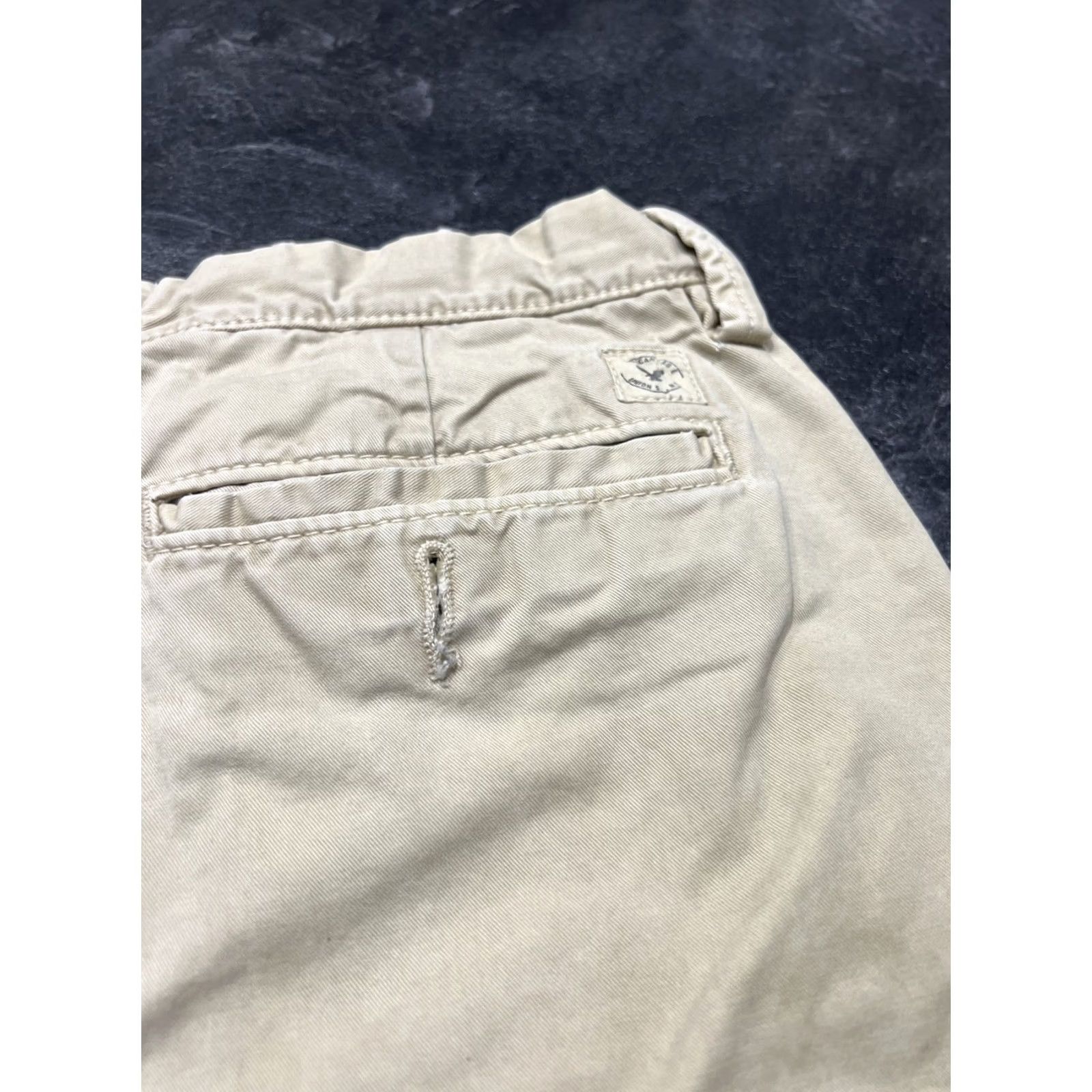 American Eagle Outfitters American Eagle Mens Size 30 Prep Fit Shorts 100% Cotton Cargo Beige Size US 30 / EU 46 - 5 Thumbnail