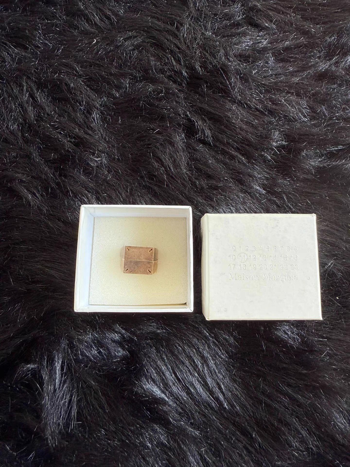 Maison Margiela Maison Margiela Ring Q17 Size 32 - 1 Thumbnail