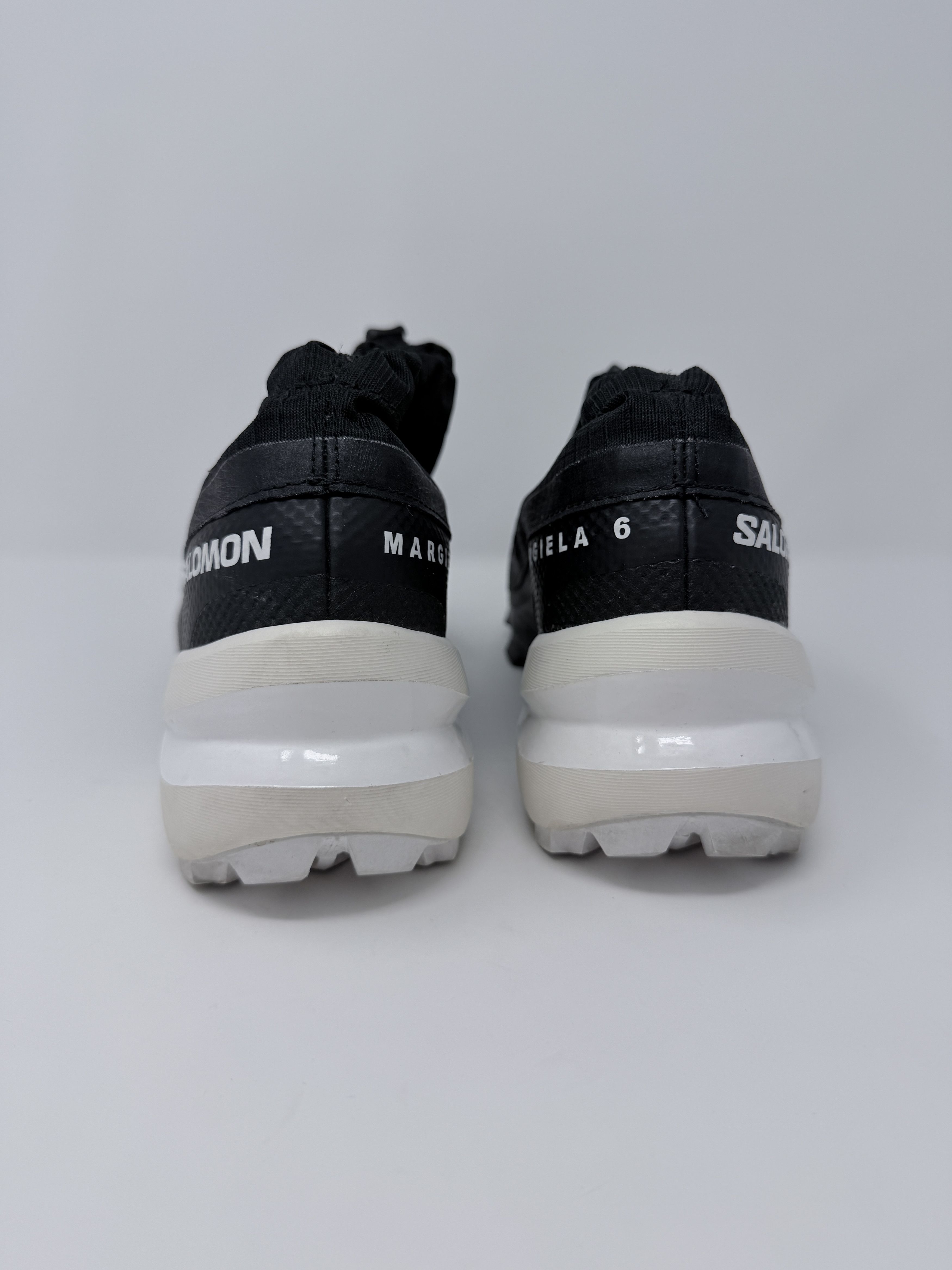 Maison Margiela × Salomon MM6 Maison Margiela Salomon Cross Low Black White Size US 5 / EU 37 - 4 Thumbnail