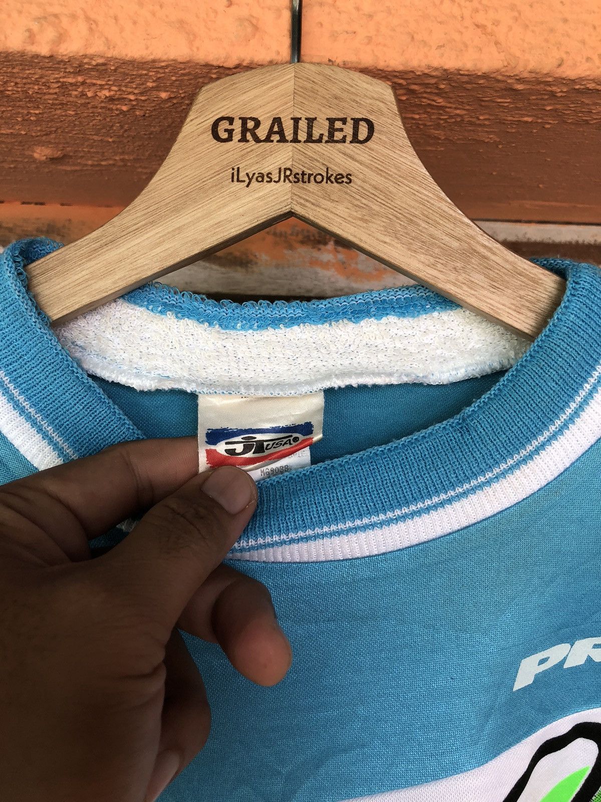 Vintage Vintage 80’s JT USA Racing MX Planet Jersey Pro Tour Jerseys Size US S / EU 44-46 / 1 - 14 Thumbnail