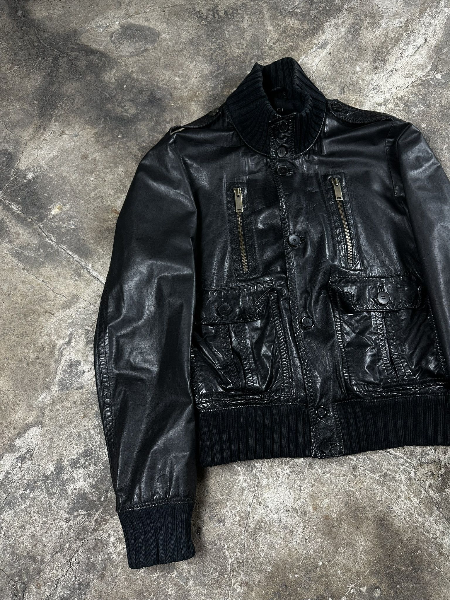 Gucci FW06 Gucci Madonna Leather Biker Jacket Size US M / EU 48-50 / 2 - 2 Thumbnail