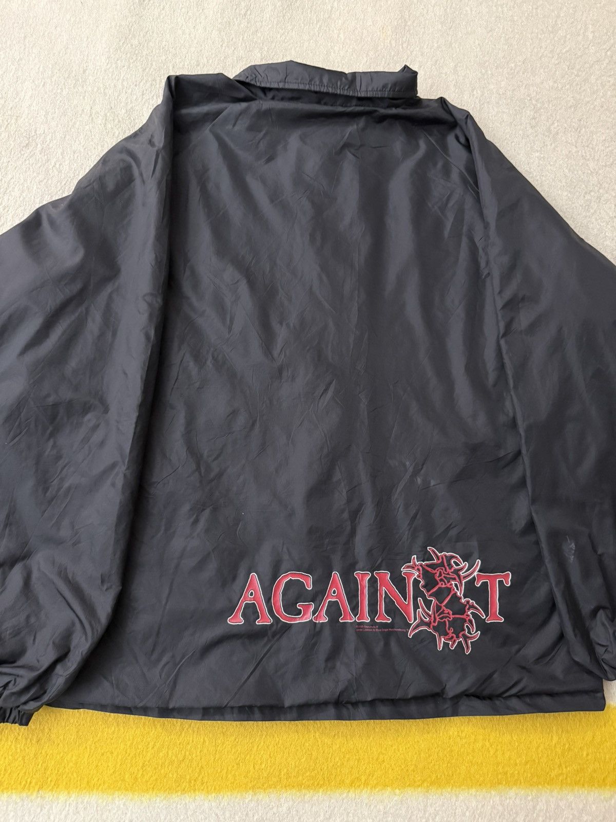 Band Tees Vintage 98 2000 Sepultura Against Blue Grape Coach Jacket XL Size US XL / EU 56 / 4 - 6 Thumbnail
