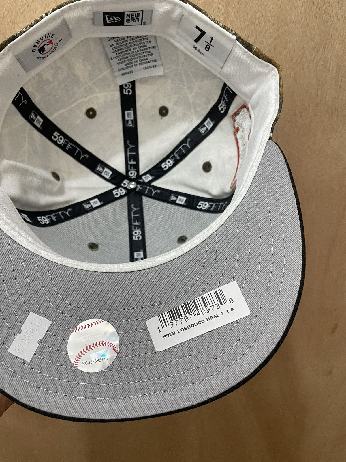 New Era Los Angeles dodgers Jackie Robinson patch 59fifty 7 1/8 Size ONE SIZE - 7 Thumbnail