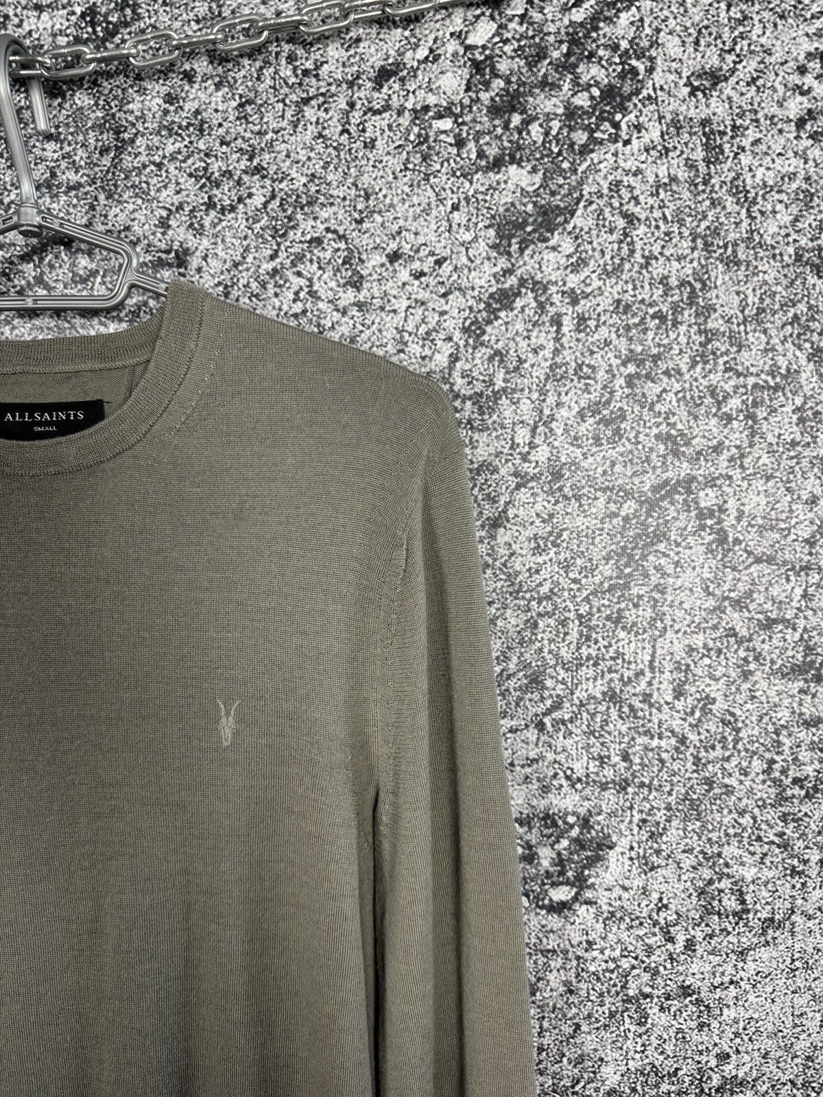 Allsaints Allsaints Mode Merino Crew Sweater Wool Pullover Size S Size US S / EU 44-46 / 1 - 2 Thumbnail