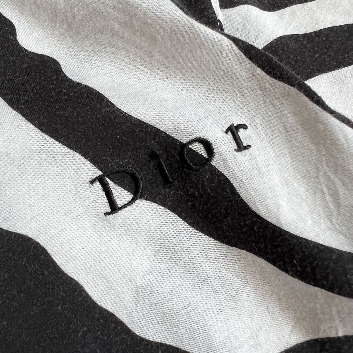 Christian Dior Monsieur Vintage Dior Zebra T-Shirt Size M / US 6-8 / IT 42-44 - 3 Thumbnail