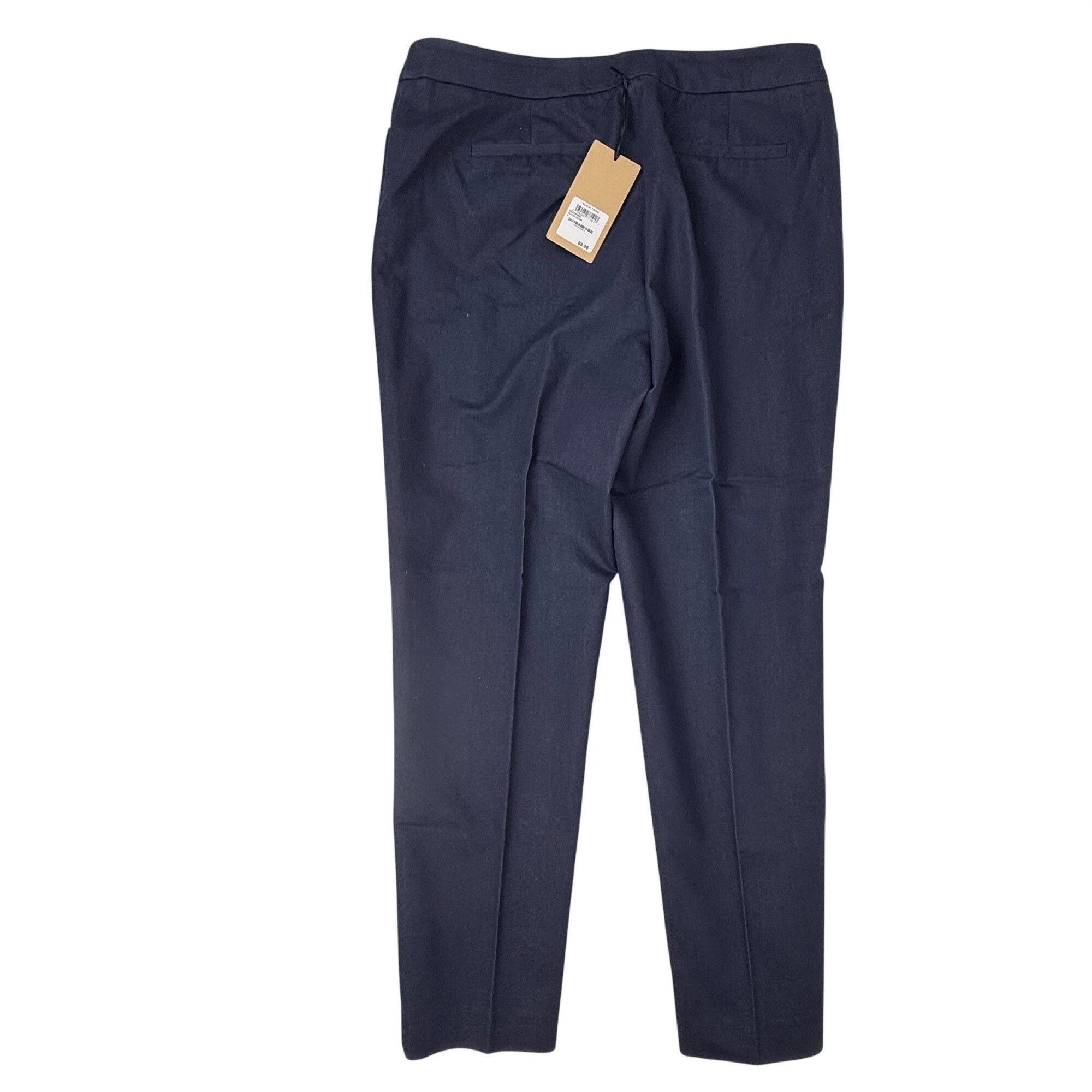Other Halogen Women's Crop Pants Trousers Classic Straight-Leg Blu Size 28" / US 6 / IT 42 - 4 Thumbnail