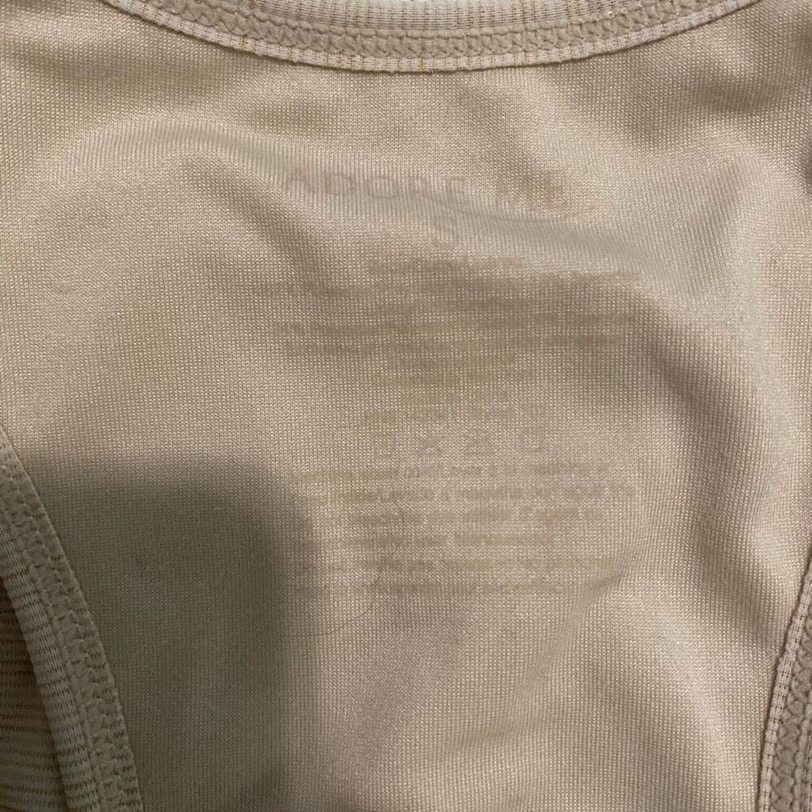 Other Adore Me Cream and Tan Neutral Sports Bra | Sz S Size ONE SIZE - 2 Thumbnail