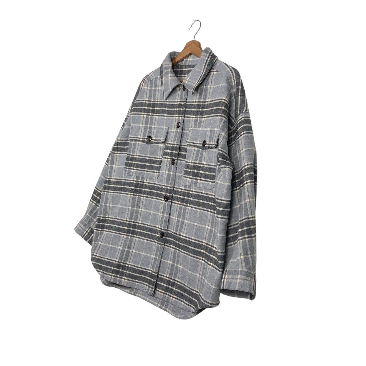 Japanese Brand 📌Vintage Button Jacket Tartan Design GU Japan Issey Miyake Size US XL / EU 56 / 4 - 3 Thumbnail