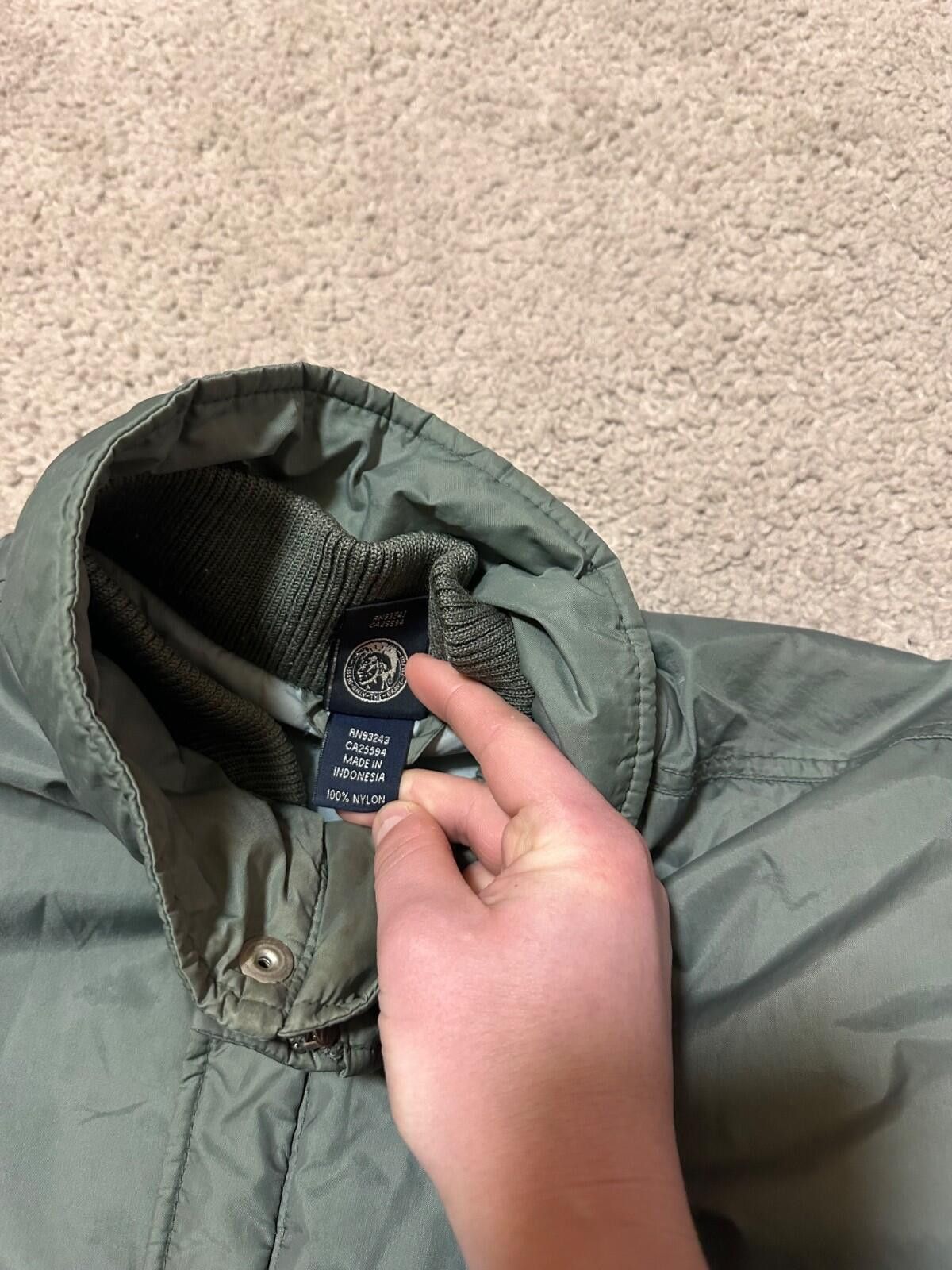 Diesel Vintage 90s Diesel Reflective Logo Puffer Jacket Y2K Sz M Size US M / EU 48-50 / 2 - 9 Thumbnail