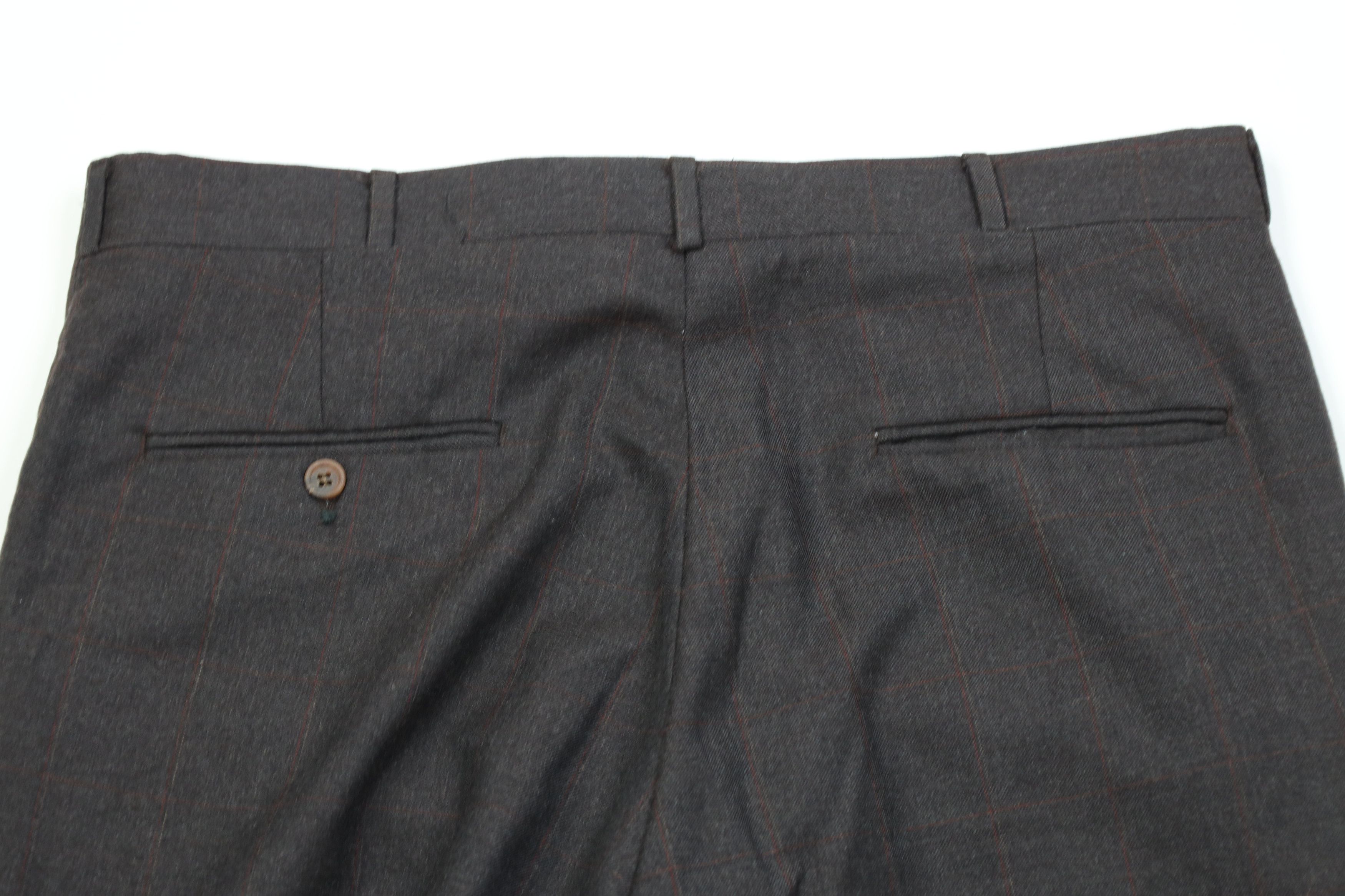 Vintage Vintage 70s Streetwear Knit Wide Leg Chino Pants Plaid USA Size US 36 / EU 52 - 10 Thumbnail
