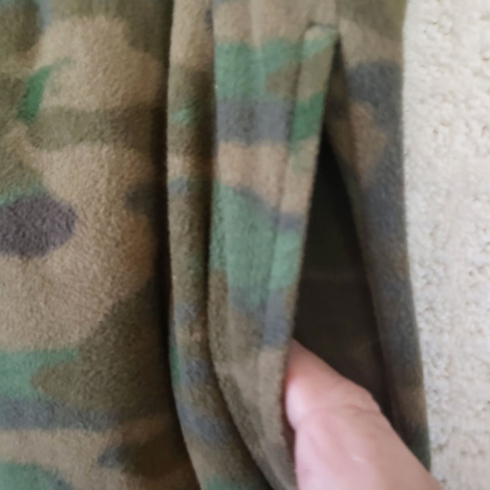 Merona Merona Pants Mens XL Gray Lounge Green Fleece Camouflage Drawstring Comfy Warm Size US 36 / EU 52 - 6 Thumbnail