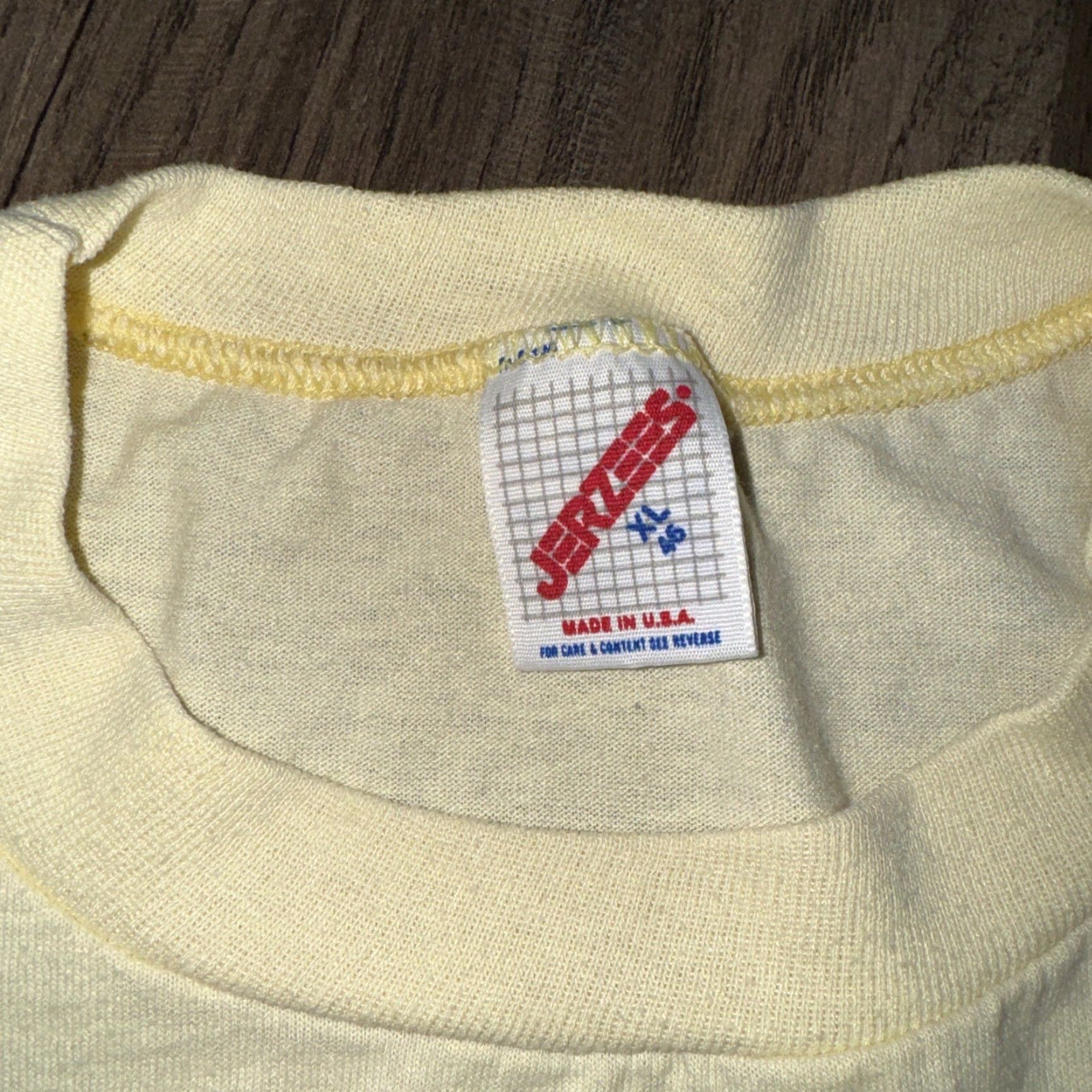 Vintage VINTAGE Made In USA Single Stitch Girl Scout T-Shirt XL Yellow Mens 22x26.5 Jerszees Size US XL / EU 56 / 4 - 7 Thumbnail