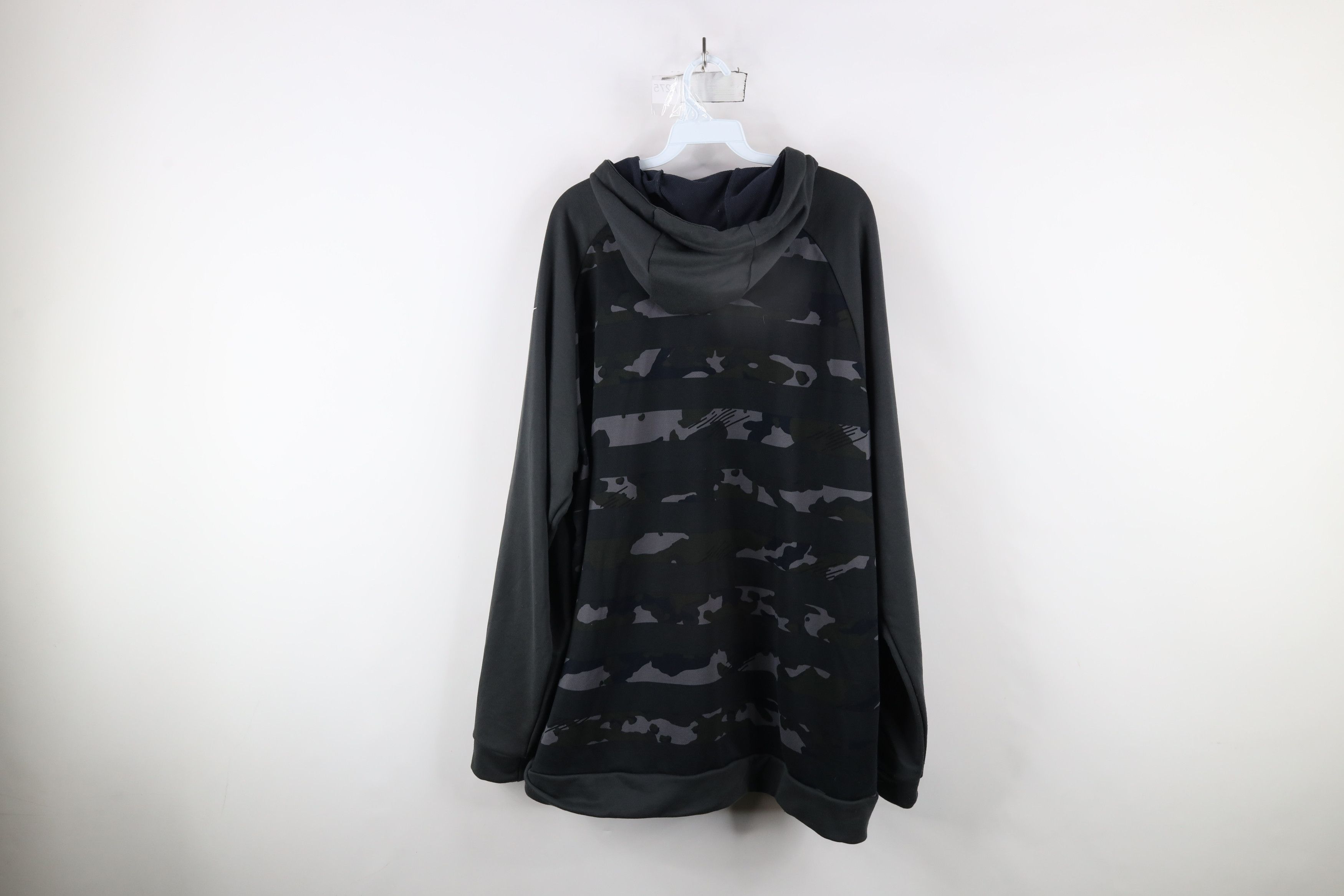 Nike × Vintage Vintage Y2K Nike Sportswear Camouflage Hoodie Sweatshirt Size US XXL / EU 58 / 5 - 9 Thumbnail