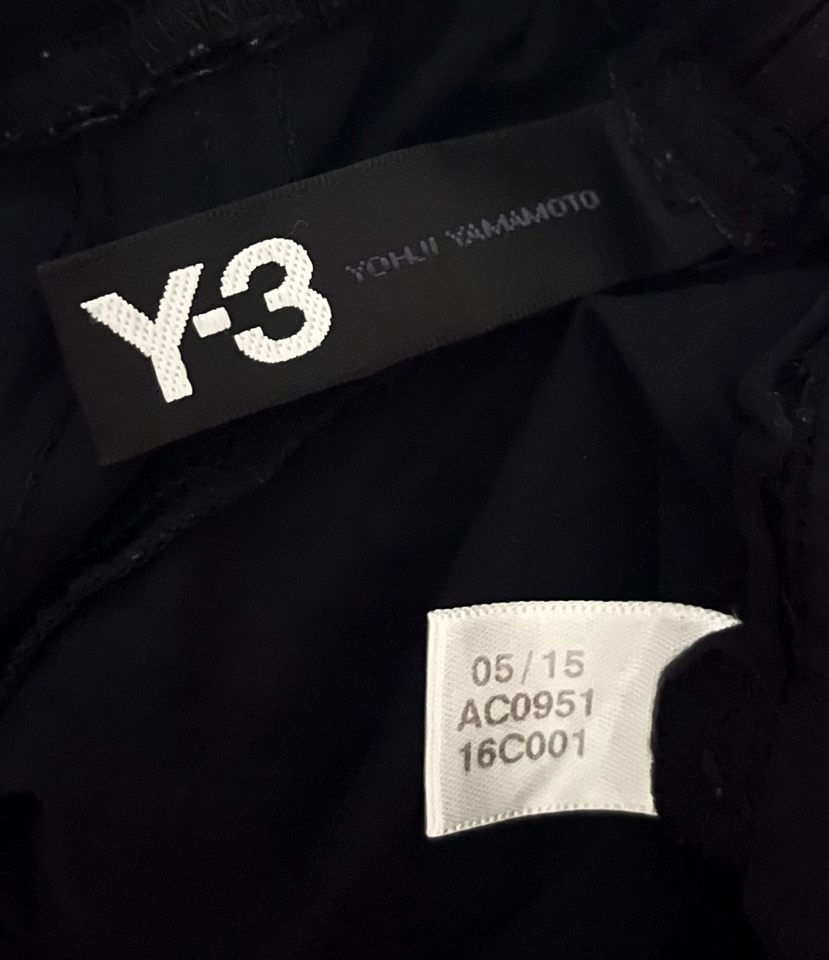 Yohji Yamamoto Yohji yamamoto y-3 athletic slim fit training trousers Size 22" - 3 Thumbnail