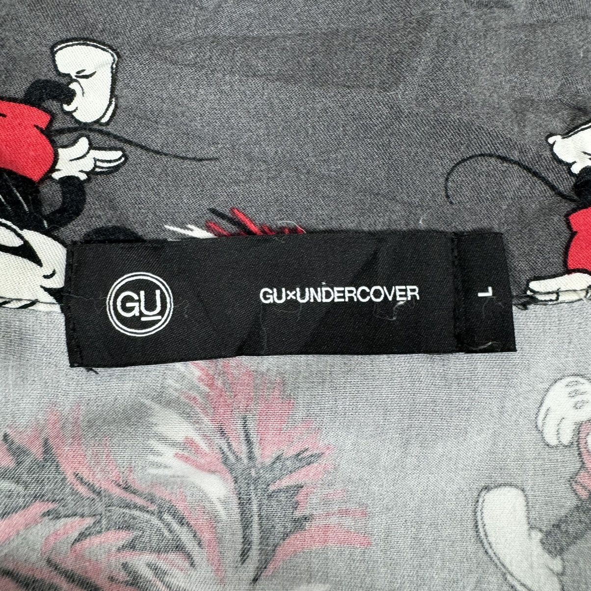 GU × Undercover ❄️UNDERCOVER X GU MICKEY HAWAII ALOHA BUTTON UP SHIRTS Size US L / EU 52-54 / 3 - 8 Thumbnail