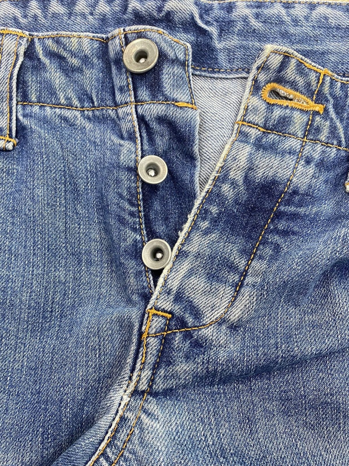Johnbull Johnbull Blue Faded Wash Style Loose Jeans Size US 30 / EU 46 - 11 Thumbnail
