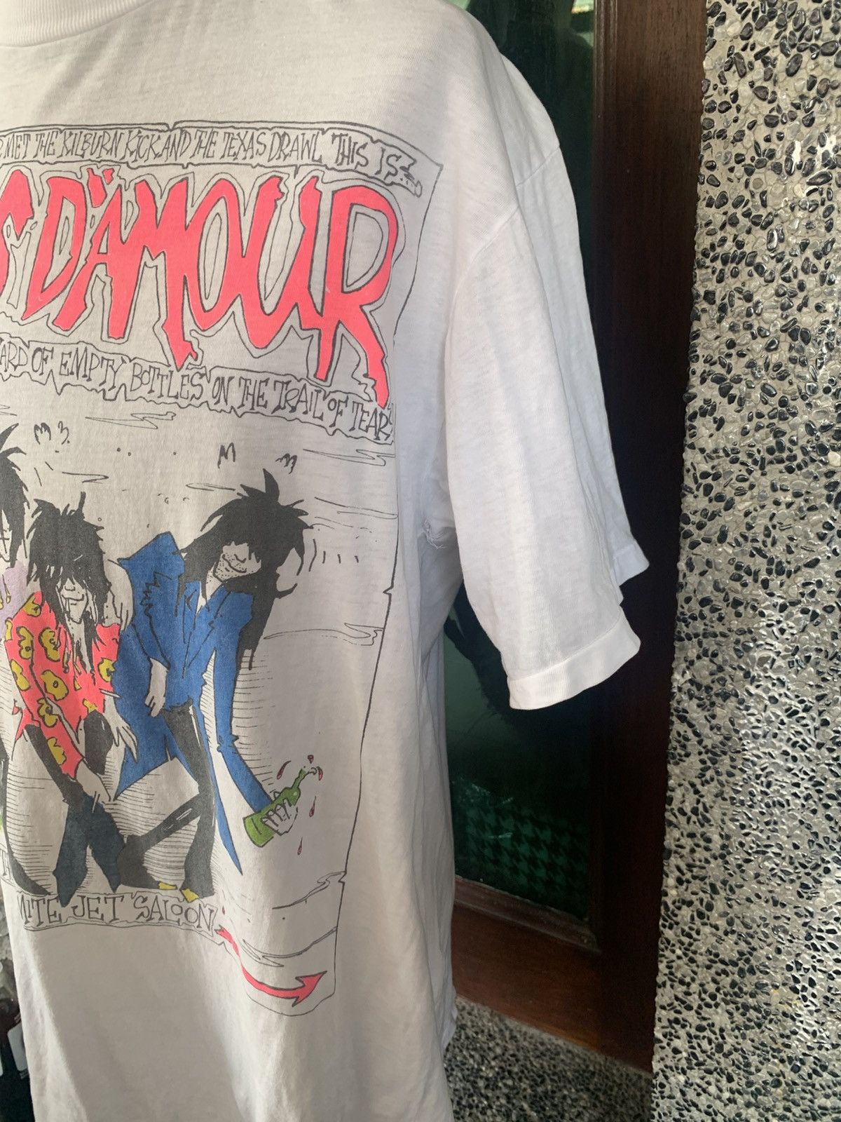 Band Tees × Vintage Vintage 90s The Dogs D”Amour English Rock Band T shirt Size US L / EU 52-54 / 3 - 3 Thumbnail