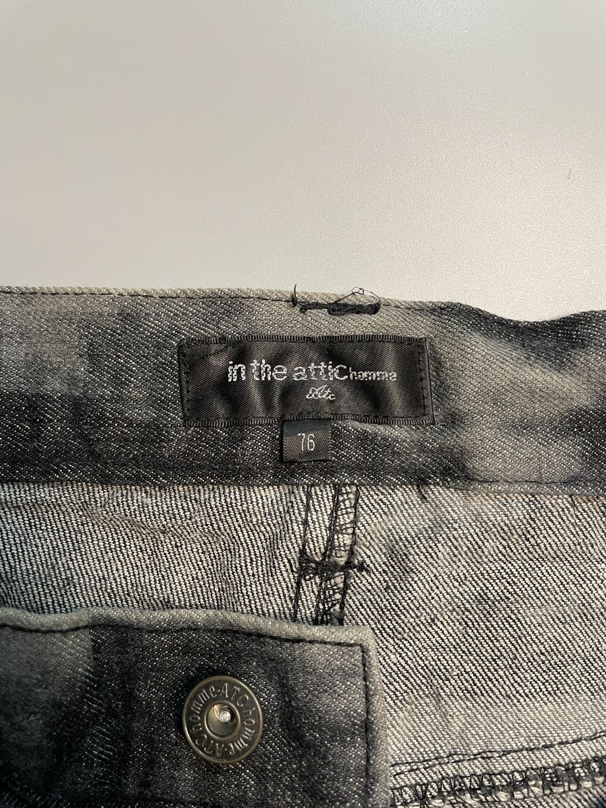 In The Attic In The Attic Homme Dyed Denim Size US 32 / EU 48 - 11 Thumbnail
