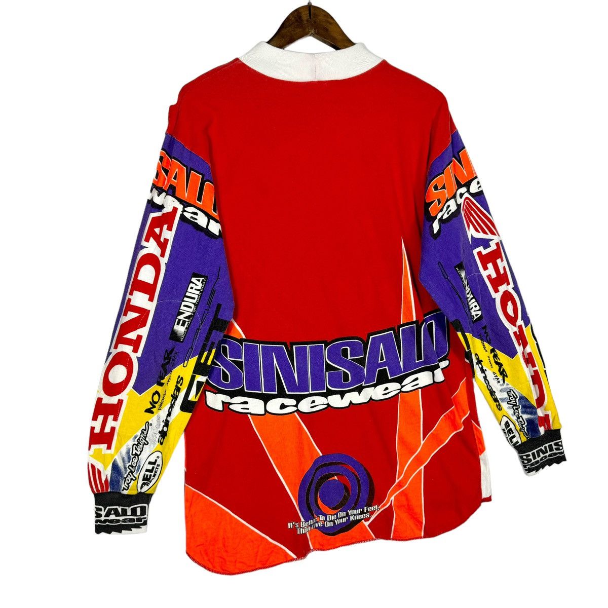 Fox Racing × Honda × Sports Specialties Vintage 1994 Honda Sinisalo Motocross Jersey Size US M / EU 48-50 / 2 - 8 Thumbnail