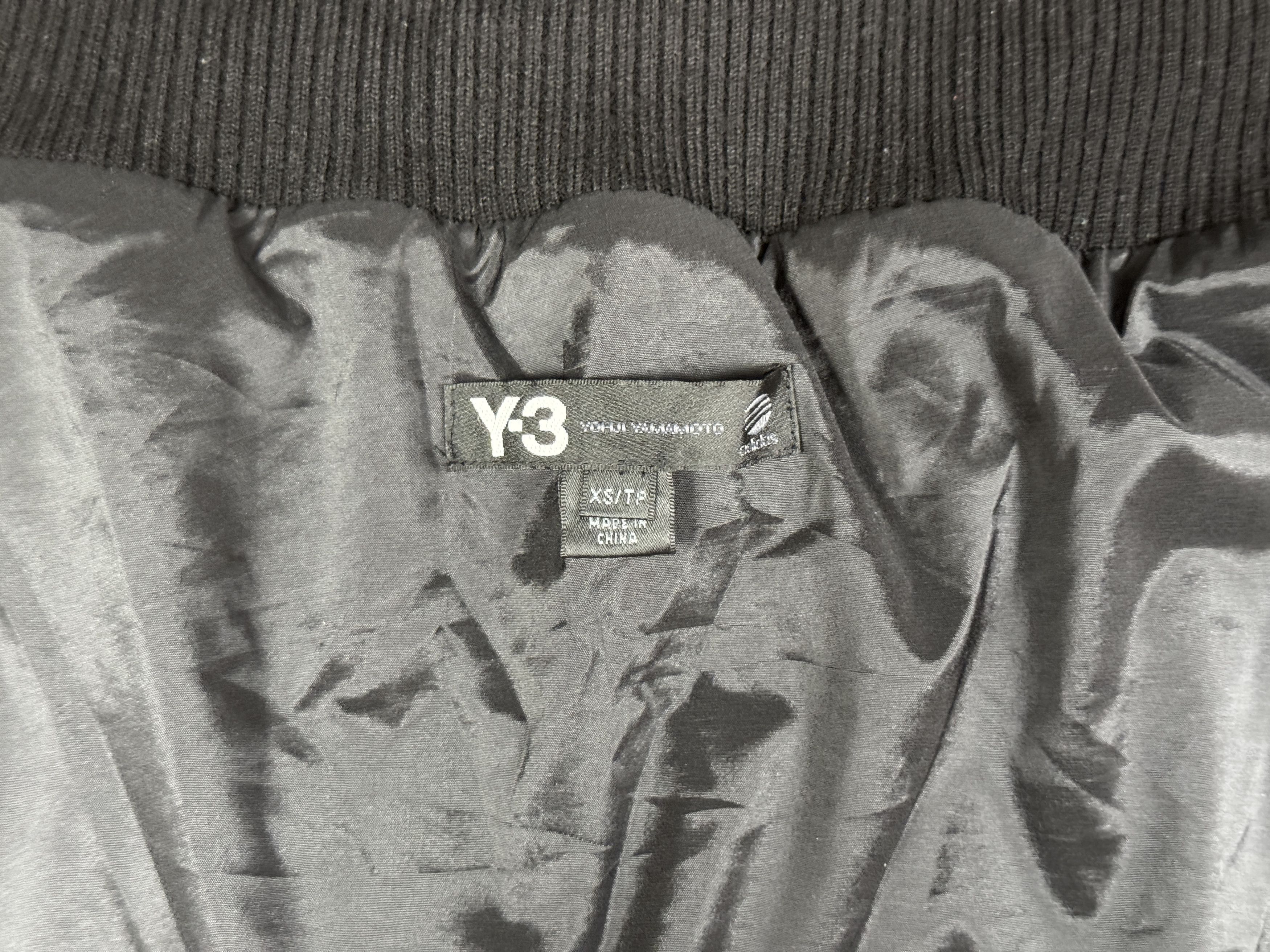 Yohji Yamamoto Y-3 Yohji Yamamoto x Adidas Bomber Jacket 2010 Y2K Size XS / US 0-2 / IT 36-38 - 10 Thumbnail