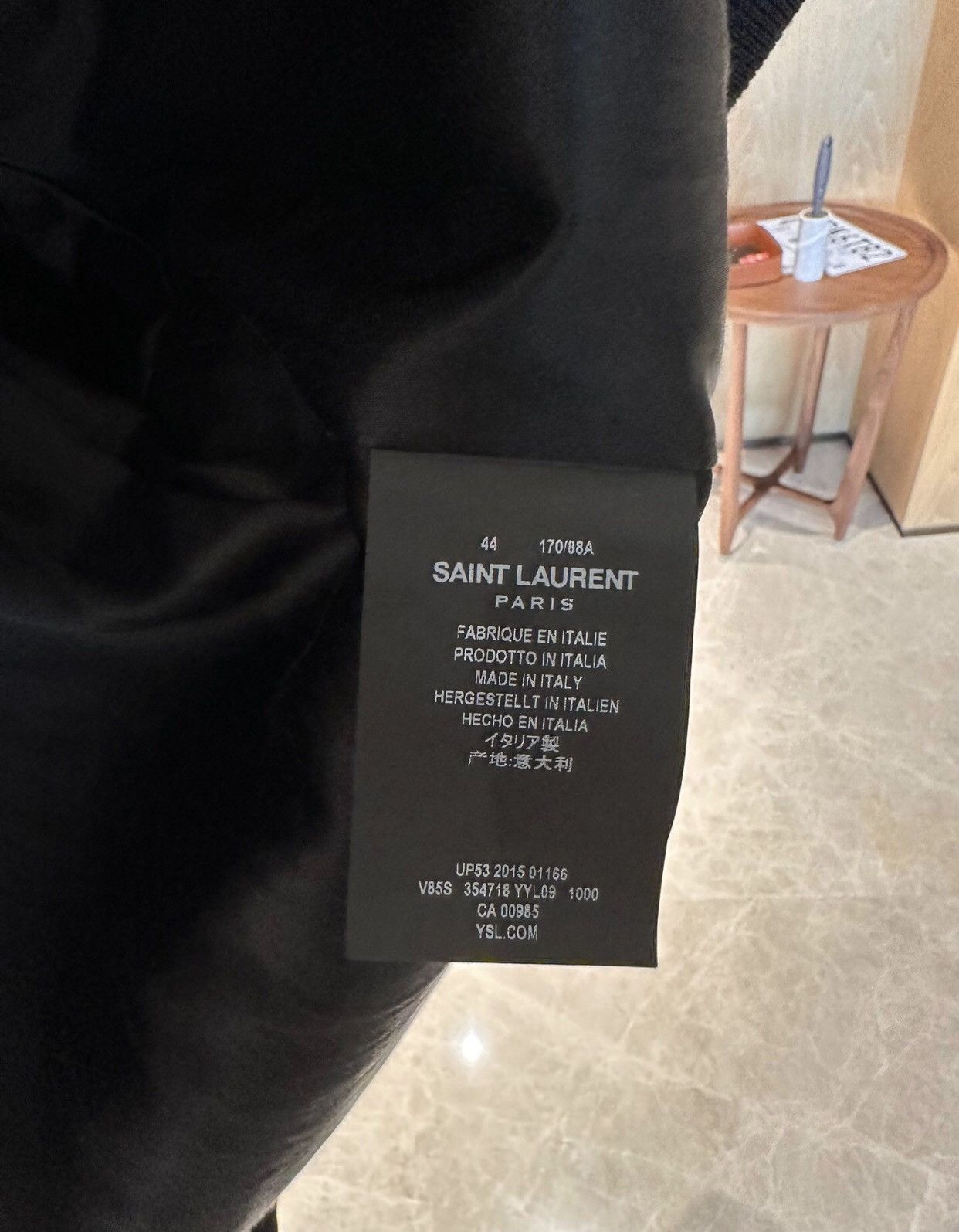 Saint Laurent Paris × Yves Saint Laurent Saint Laurent Teddy baseball jacket2412-Nextarrow Size US S / EU 44-46 / 1 - 8 Thumbnail