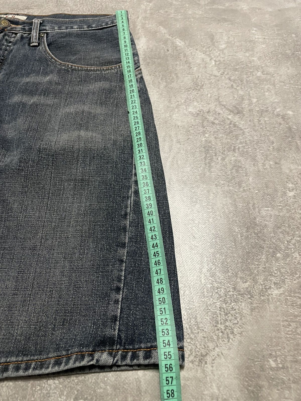 Vintage Vintage Distressed 68 F.R Embroidered Rap Buggy Denim Shorts Size US 34 / EU 50 - 17 Thumbnail