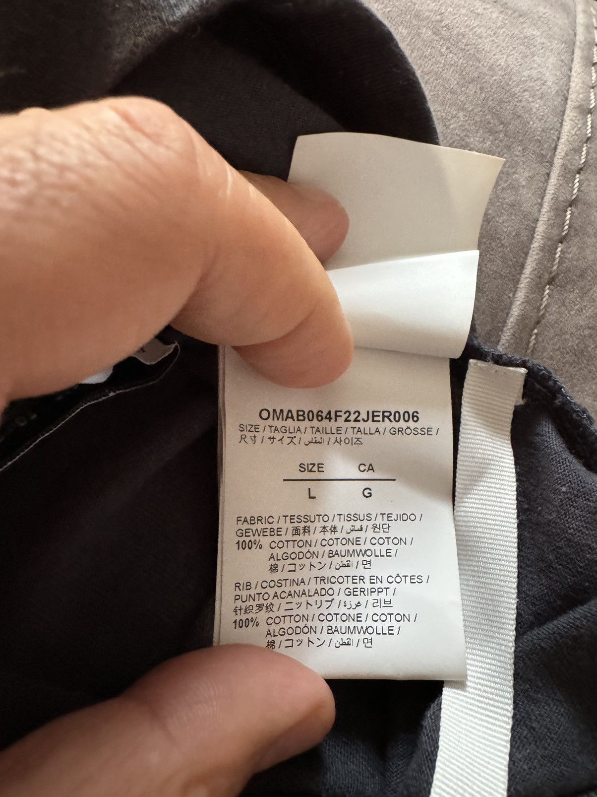 Off-White OFF-White top STUDY REAL TAPE MEASUREMENTS IN PHOTOS Size US L / EU 52-54 / 3 - 19 Thumbnail