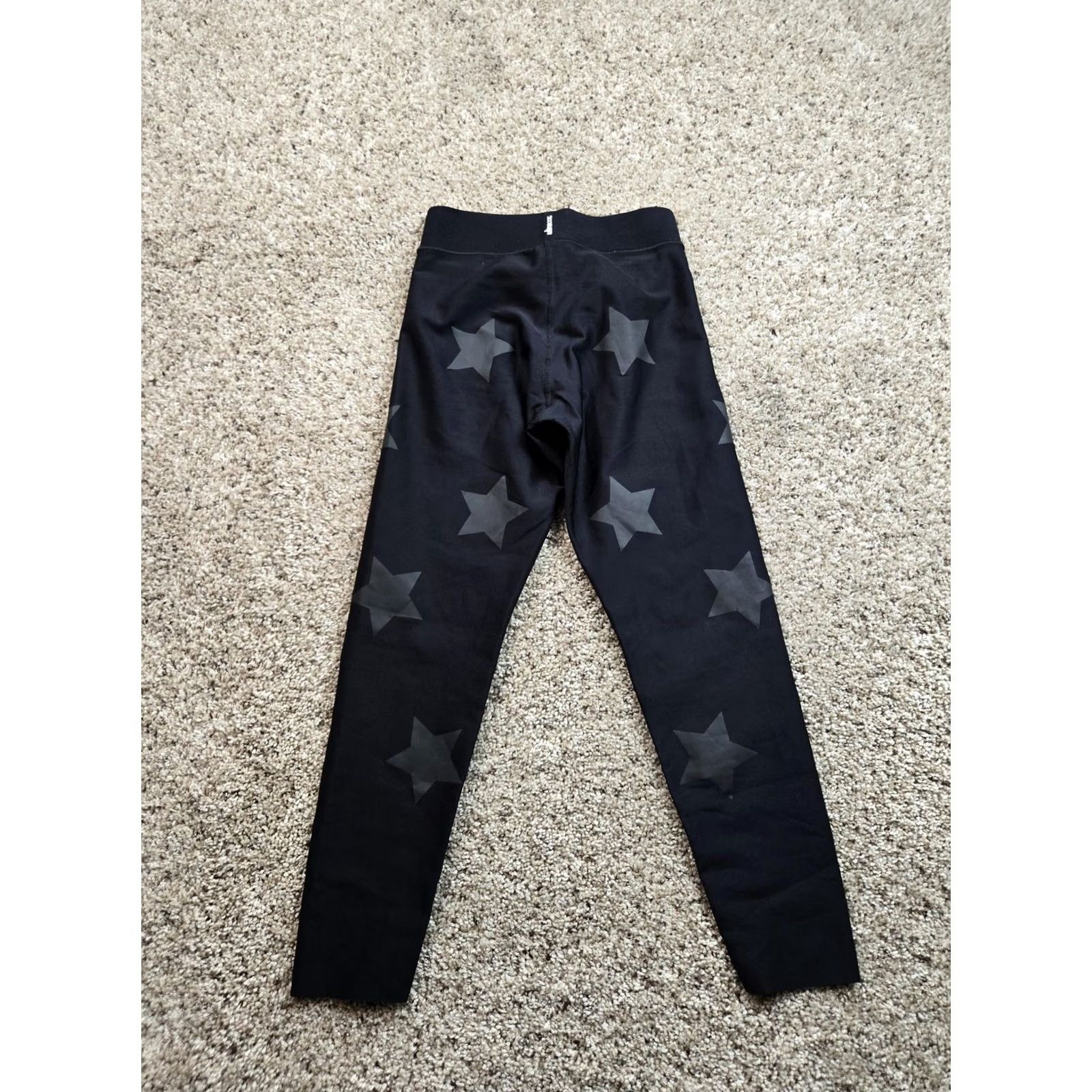 Vintage Ultracor Leggings Womens S Black Ankle Yoga Athletic Pants Galaxy Geometric Slim 21in Inseam Pull On Size 28" / US 6 / IT 42 - 4 Thumbnail