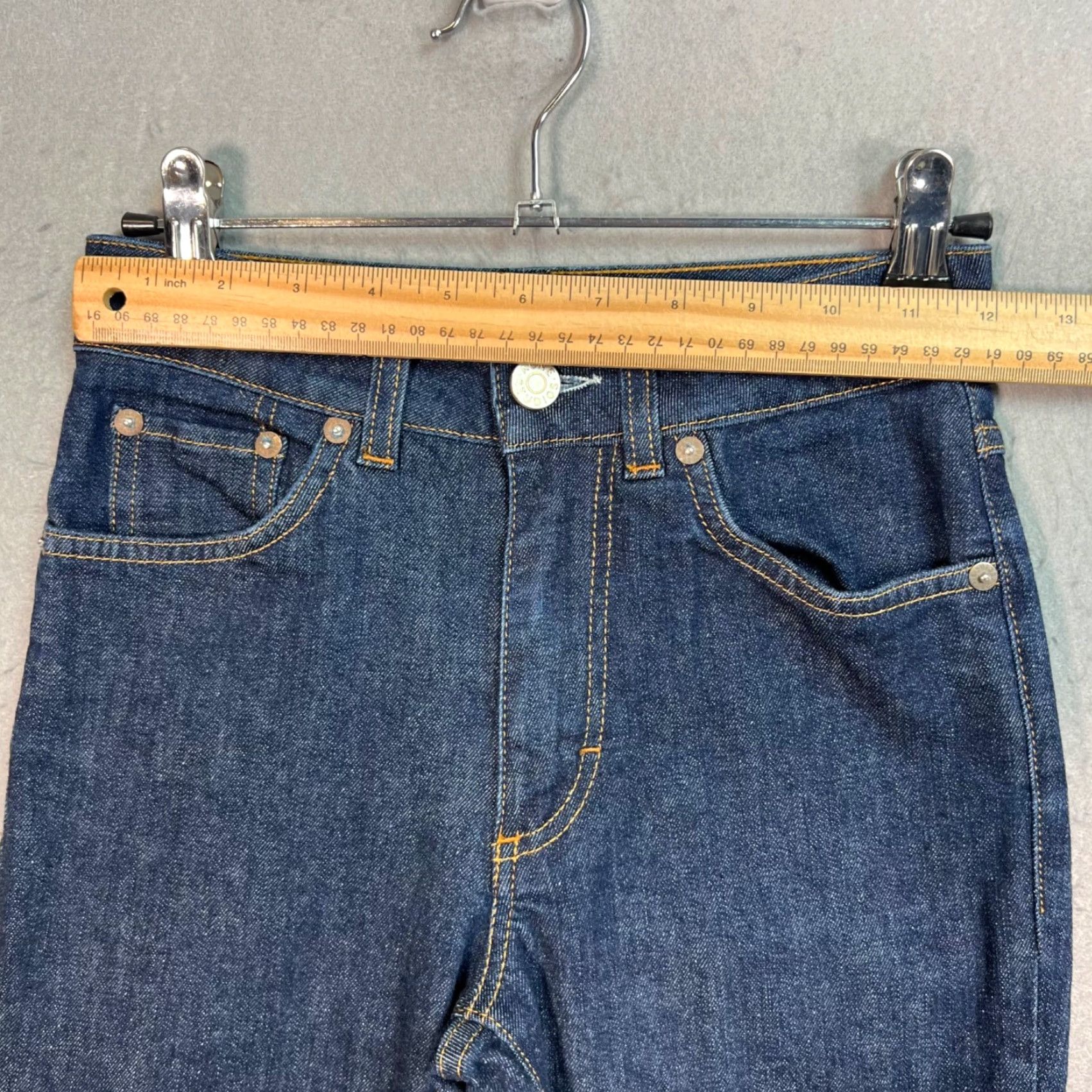 Acne Studios ACNE STUDIOS Needle Raw Skinny Jeans Womens 25 Blue Denim 5-Pocket 32in Inseam Mens? Womens Size 42" / US 20 - 5 Thumbnail