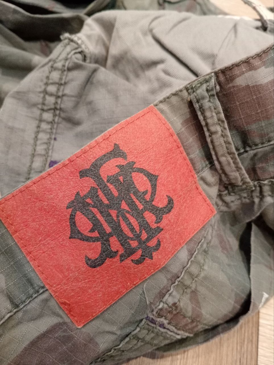PPFM VINTAGE PPFM JAPAN CAMO PARACHUTE CARGO PANTS Size US 29 - 11 Thumbnail