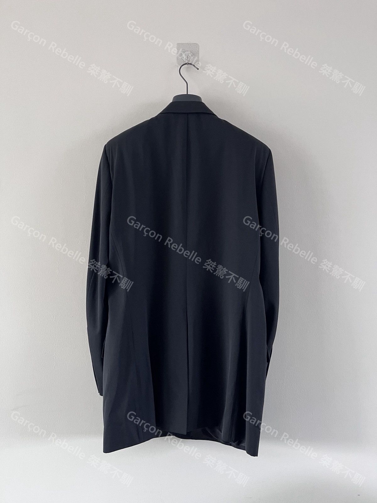 Dior × Hedi Slimane [Super rare] Dior Homme 03ss Leather Collar Blazer Size US L / EU 52-54 / 3 - 6 Thumbnail