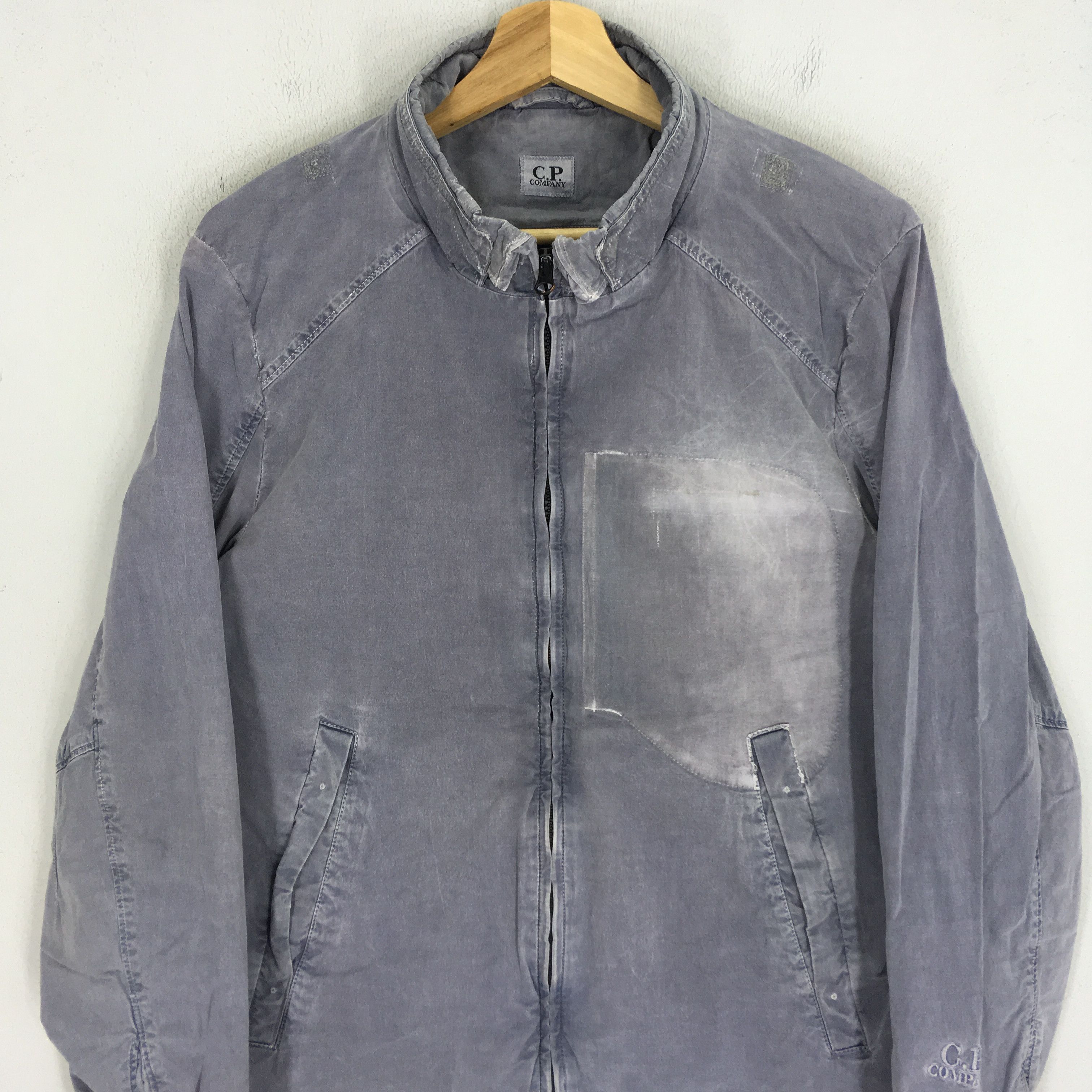C.P. Company Vintage Heavy Used C.P Company Denim Jacket Jeans Size US M / EU 48-50 / 2 - 4 Thumbnail