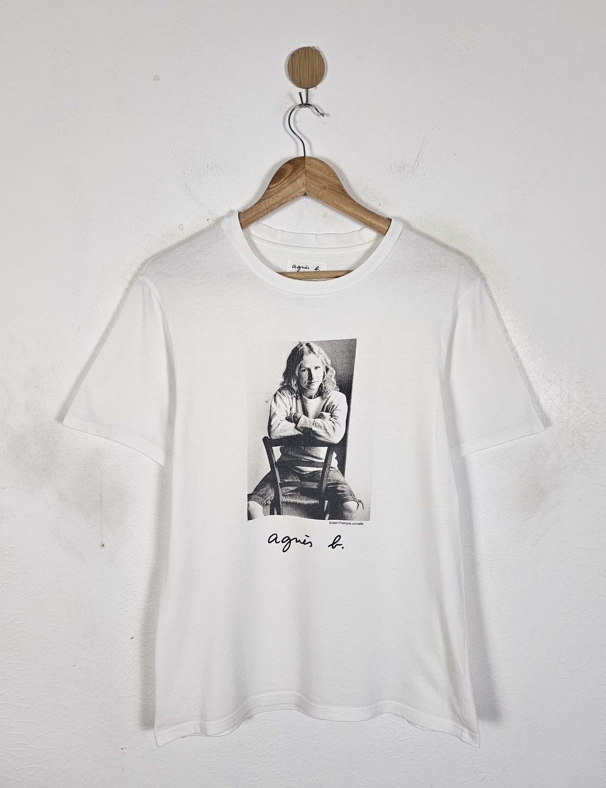 agnes b. Agnes B Homme adam et rope Jean Francois Jonvelle photo tee Size US L / EU 52-54 / 3 - 1 Thumbnail