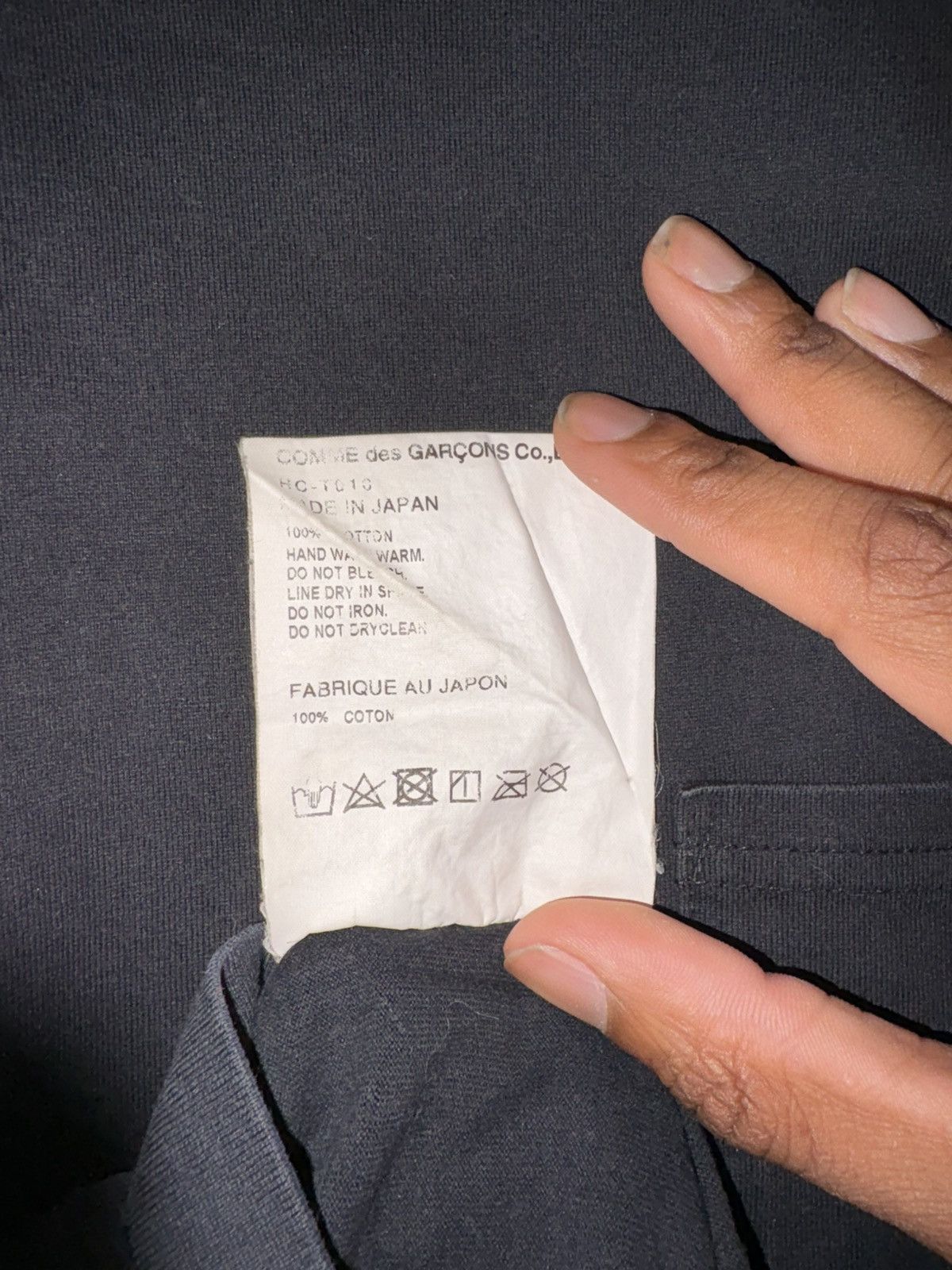 Comme des Garcons Homme COMME des GARCONS HOMME LS shirt Size US M / EU 48-50 / 2 - 3 Thumbnail
