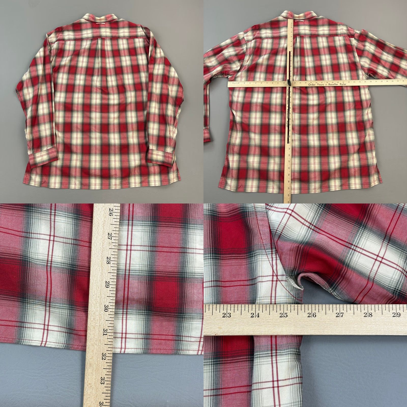 Tommy Hilfiger VINTAGE Tommy Hilfiger Shirt Mens XL Red Plaid Button Down Preppy Casual 90s Size US XL / EU 56 / 4 - 8 Thumbnail