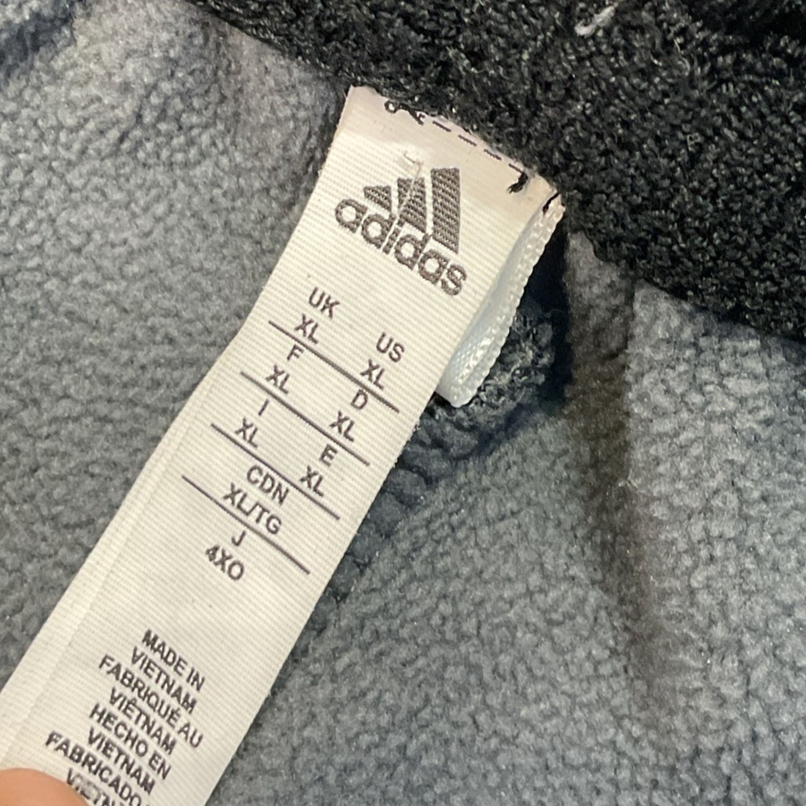 Adidas Adidas Gray Men’s Athletic Joggers Size US 32 / EU 48 - 4 Thumbnail