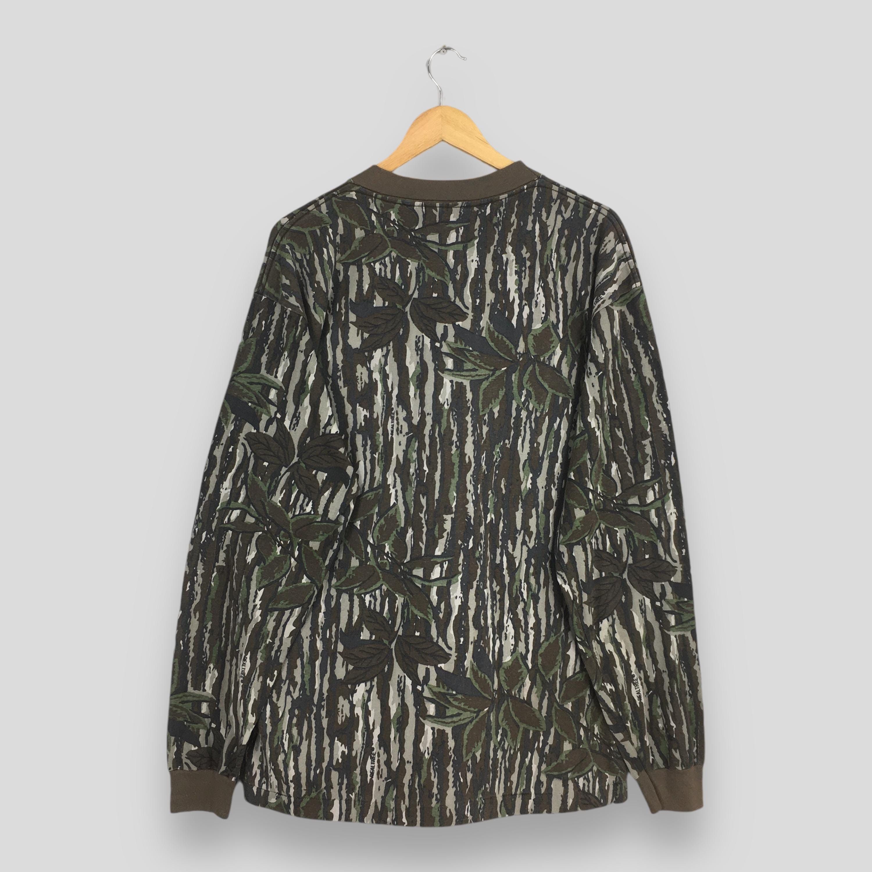 Mossy Oaks × Realtree × Vintage Vintage Bluebills Real Tree Camo Longsleeve T shirt XLarge Size US XL / EU 56 / 4 - 7 Thumbnail