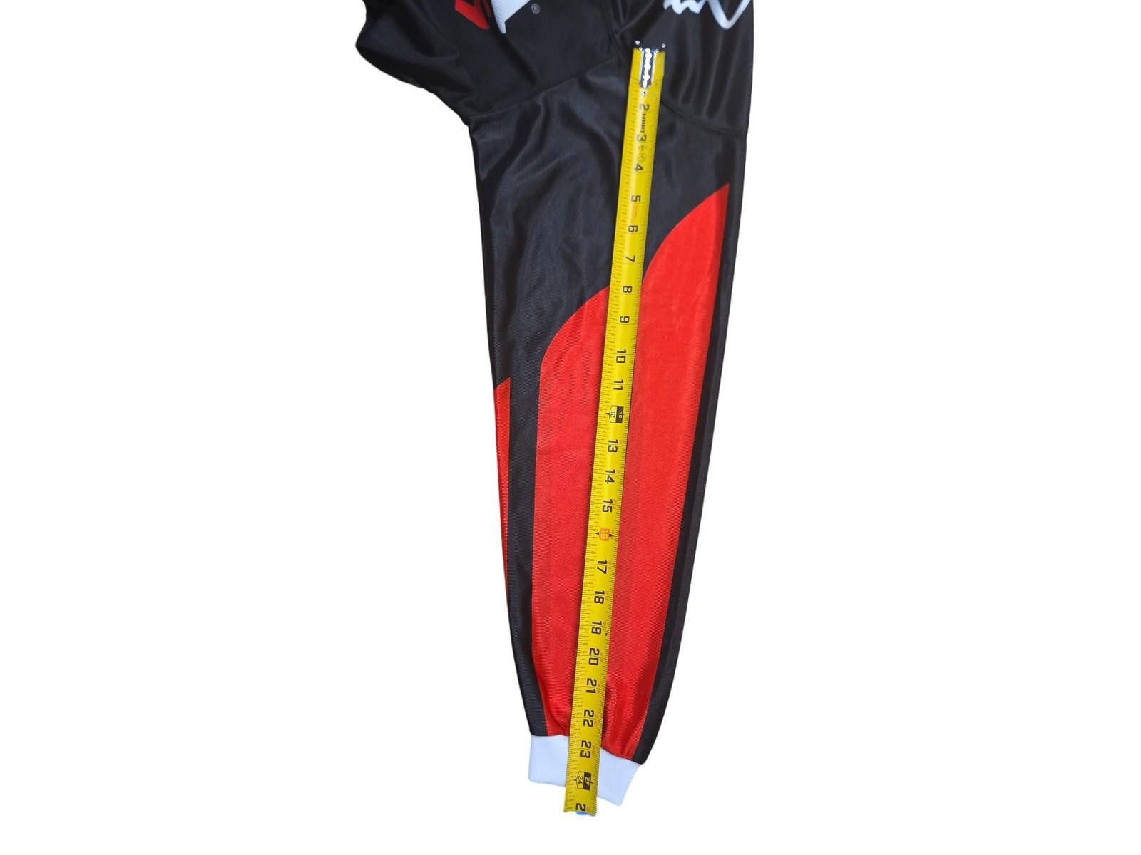 Fox Racing 90s Honda Fox Motocross Jersey Men's L Black Red Team Issue Size ONE SIZE - 6 Thumbnail
