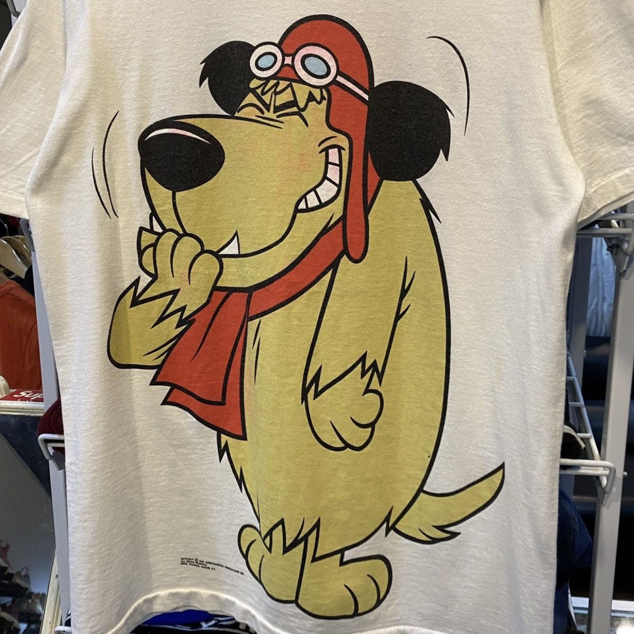 Cartoon Network Vintage 90s Wacky Races Muttley Hanna Barbera T-Shirt 1993 Size US L / EU 52-54 / 3 - 5 Thumbnail