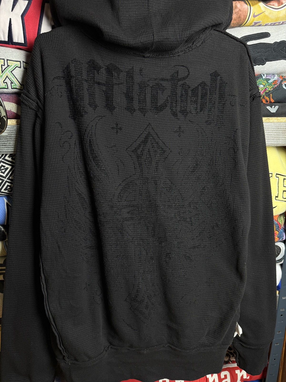 Affliction Y2K Affliction Reversible Hooded 00s Zip Jacket Grunge Opium Size US M / EU 48-50 / 2 - 10 Thumbnail