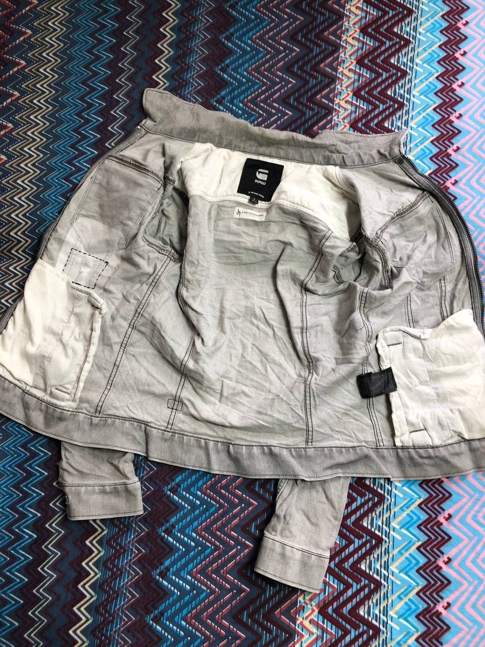 G-Star G-STAR RAW Racing Distressed Jacket Size US S / EU 44-46 / 1 - 4 Thumbnail