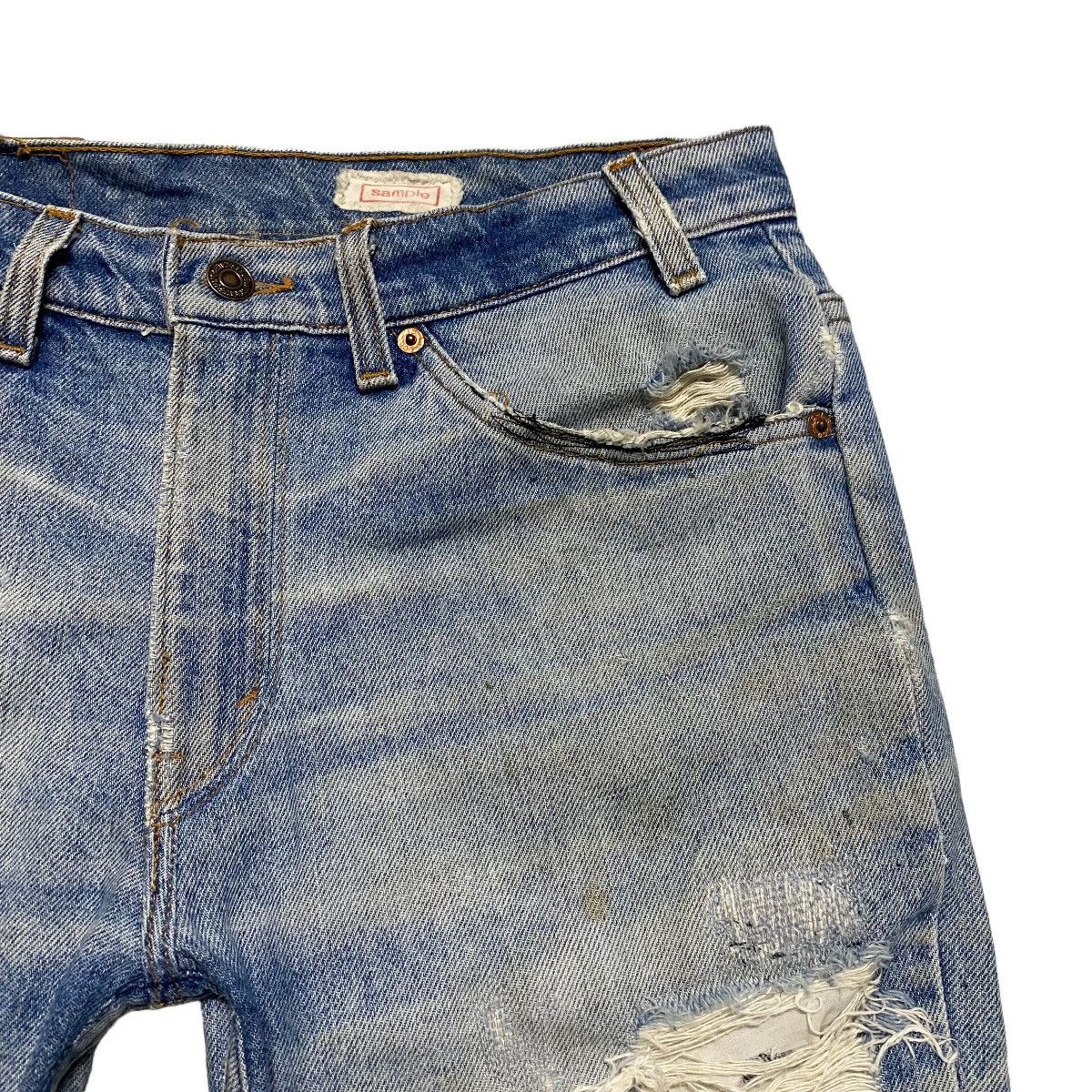 Levi's Levis 517 Sample Thrashed Jeans Grunge Melvins Size US 32 / EU 48 - 5 Thumbnail