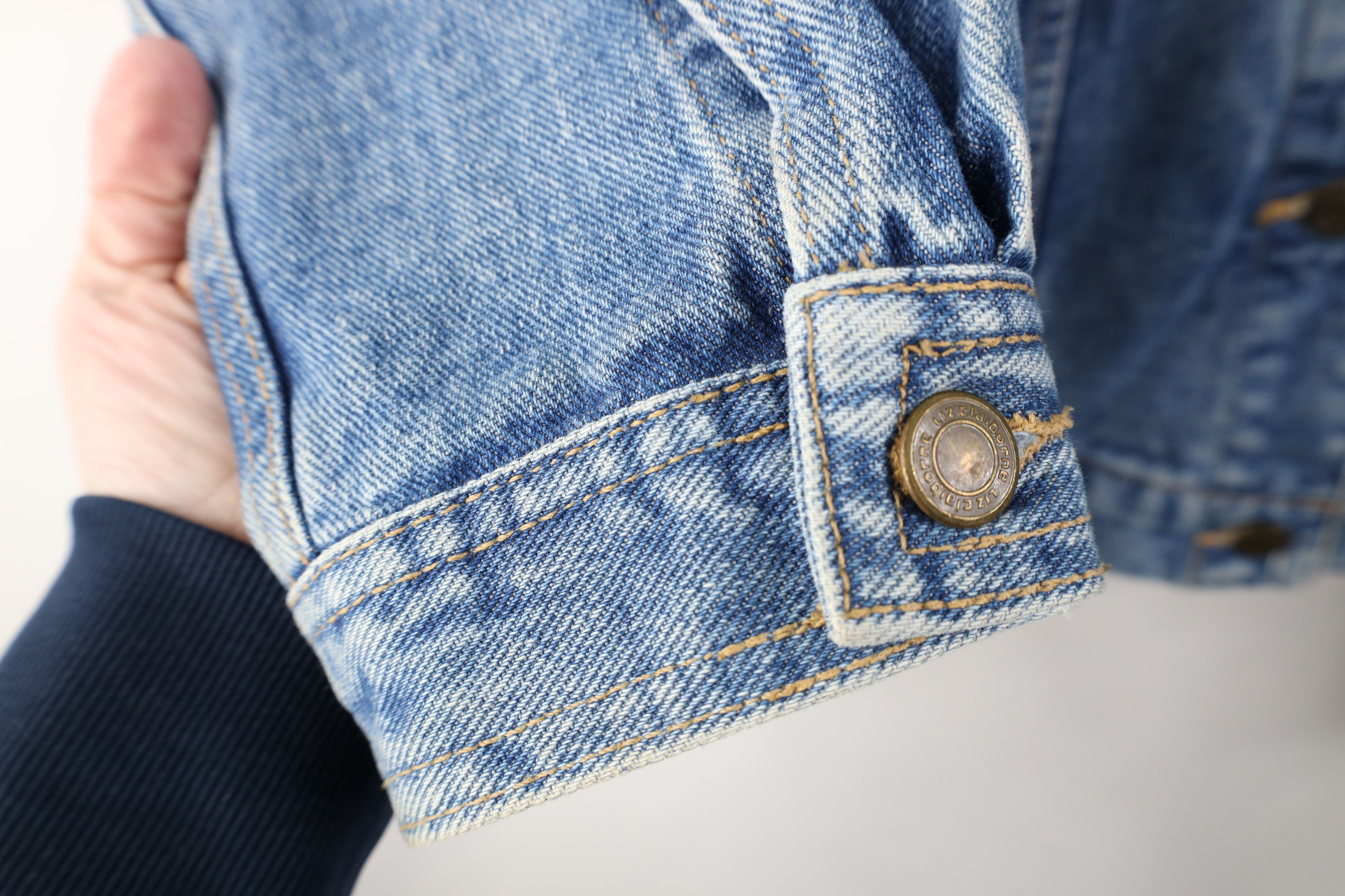 Vintage Vintage 90s Streetwear Babydoll Denim Jean Trucker Jacket Size L / US 10 / IT 46 - 6 Thumbnail