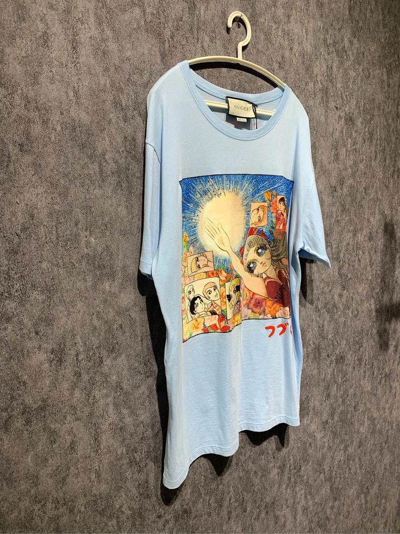 Gucci Gucci Light blue short sleeves 2501-Nextarrow Size US L / EU 52-54 / 3 - 4 Thumbnail