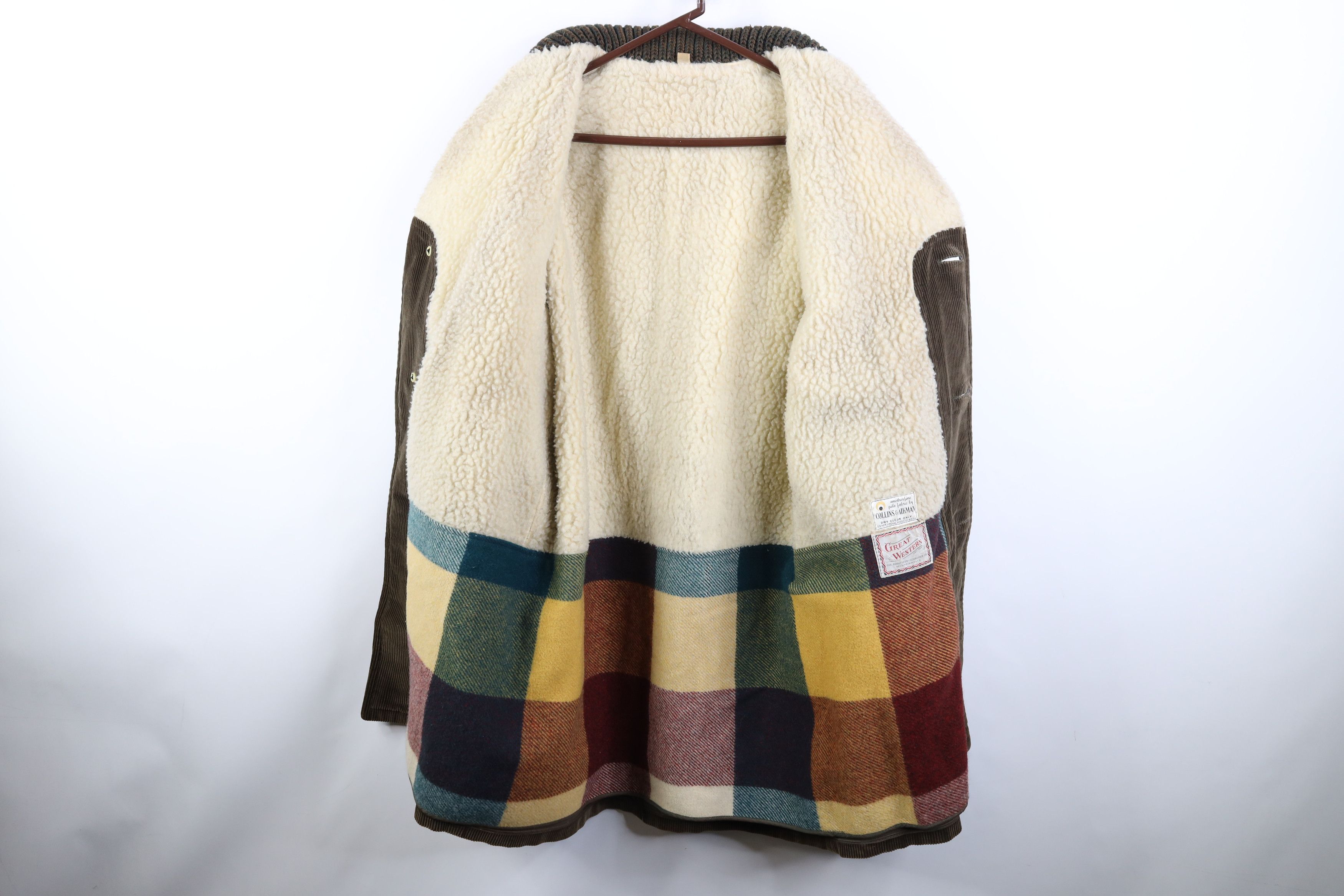 Vintage Vintage 50s 60s Streetwear Wool Lined Corduroy Jacket USA Size US L / EU 52-54 / 3 - 10 Thumbnail