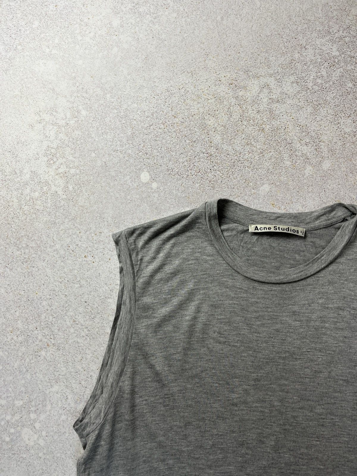 Acne Studios Acne Studios Zone Tencel PSS14 Sleeveless T-Shirt Size US S / EU 44-46 / 1 - 3 Thumbnail