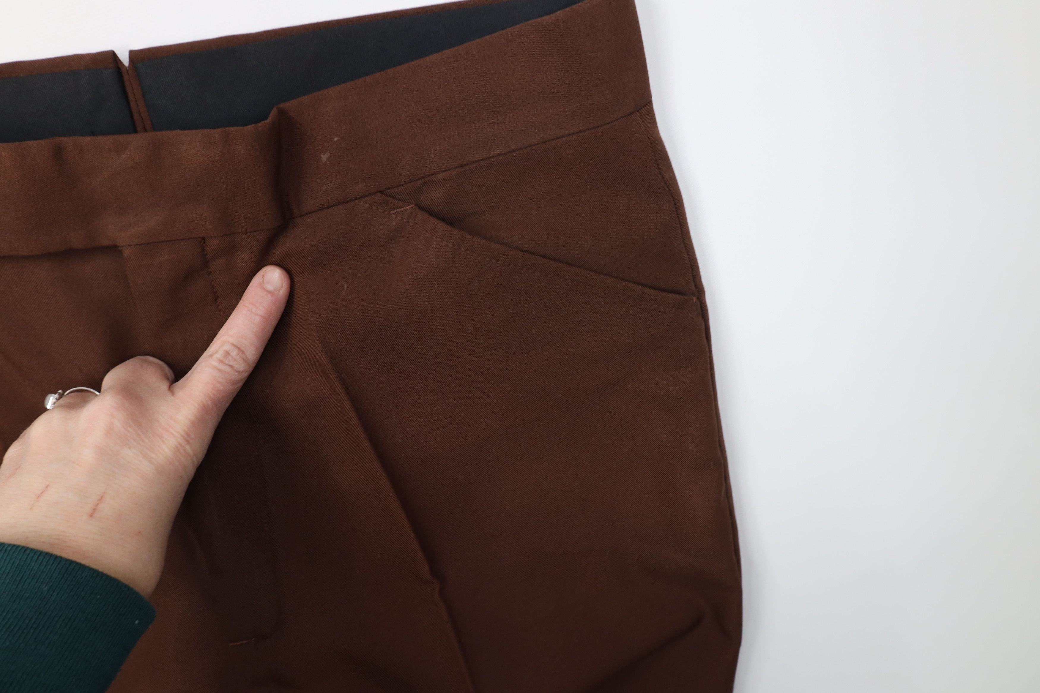Vintage Vintage 70s Streetwear Knit Bell Bottoms Chino Pants Brown Size US 36 / EU 52 - 6 Thumbnail