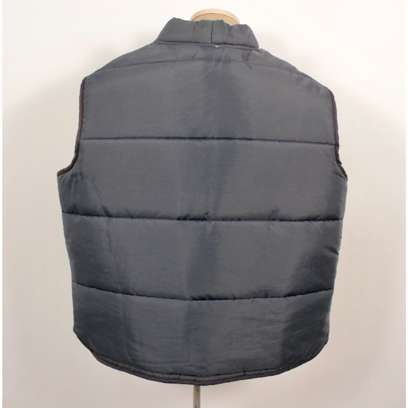Vintage VINTAGE Men's VTG 70s 80s Nylon Blue Puffy Vest XL Outdoor Shirt Mens XL Blue 70s 80s Nylon Puffy Vest 1970s 1980s Buy American Size US XL / EU 56 / 4 - 2 Thumbnail