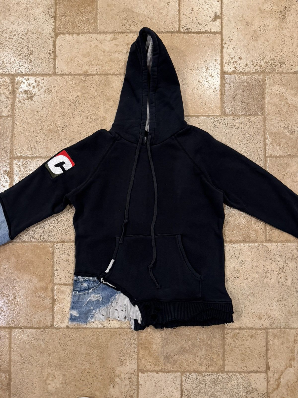 Greg Lauren Greg Lauren x Dave Chappelle 2020 Fragment Patch Hoodie Size US L / EU 52-54 / 3 - 8 Thumbnail